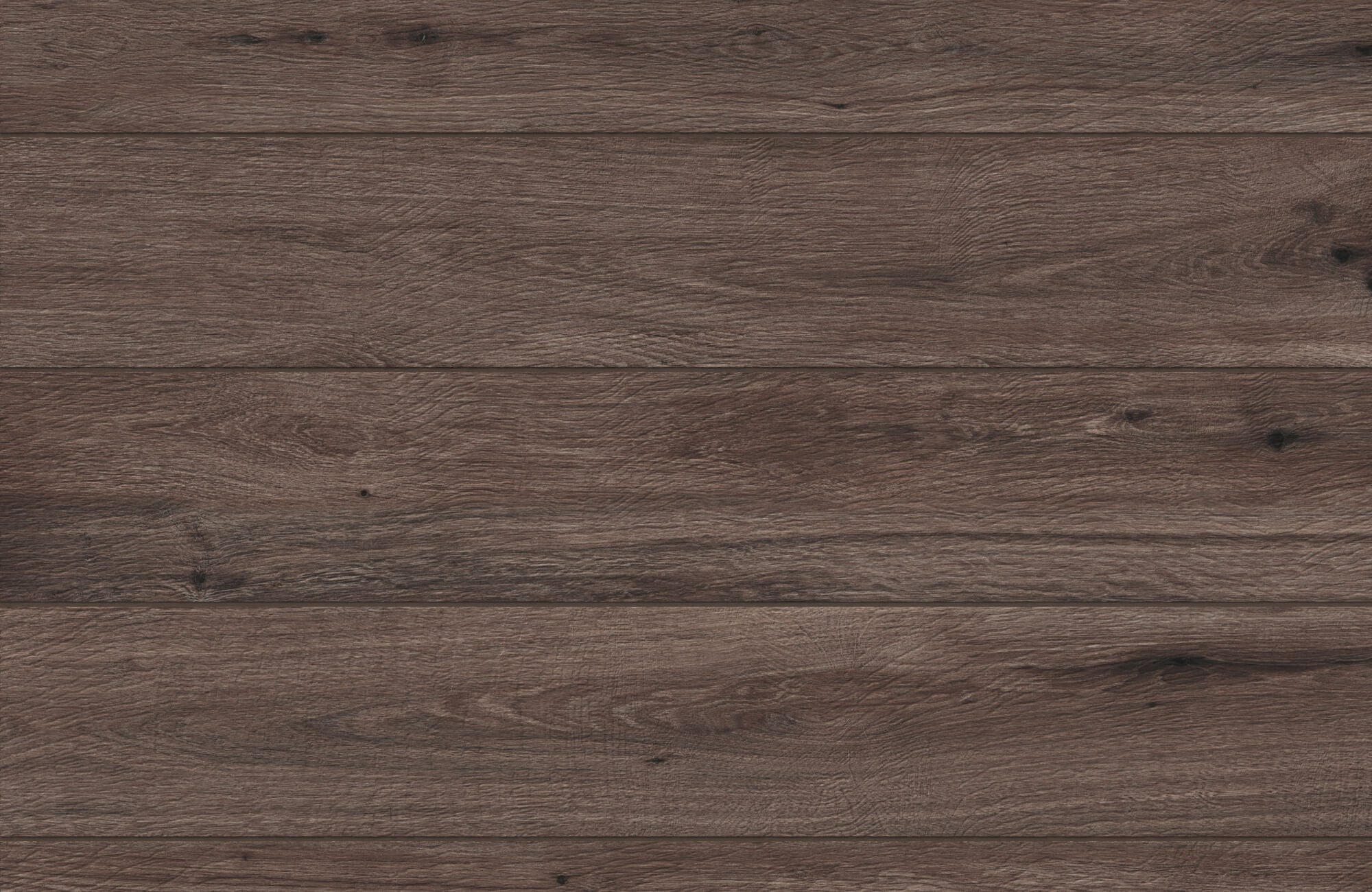 Dark wood look tiles with rich, natural grain patterns offer a timeless and rustic aesthetic for versatile flooring designs.