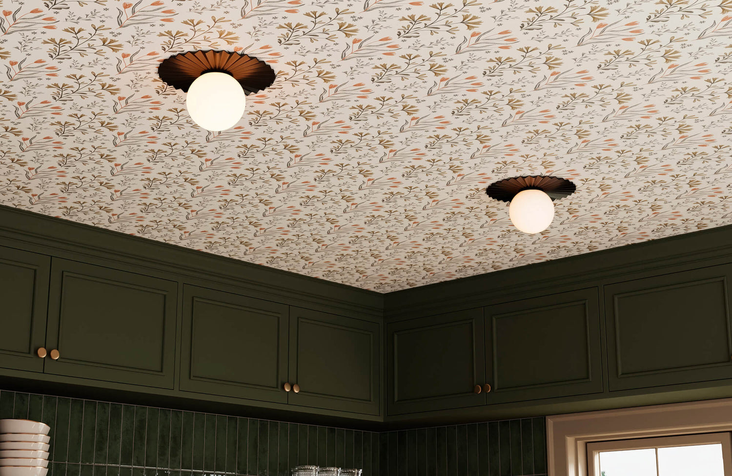 What Wallpaper Applications Work Best For Statement Ceilings And Fifth Walls?