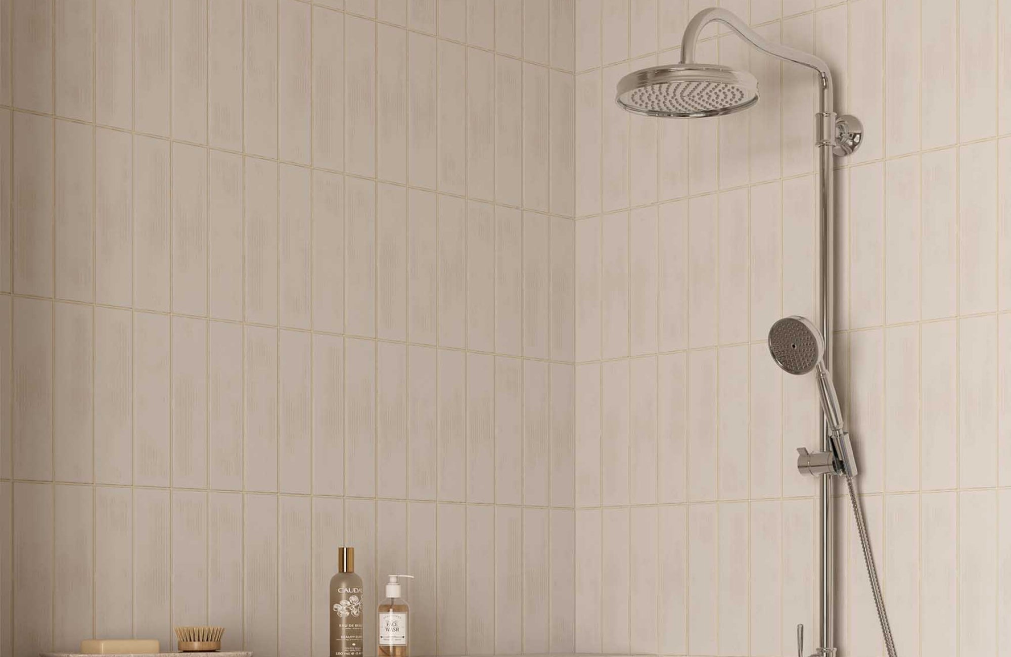 Beige Tile For Shower Walls | Waterproof