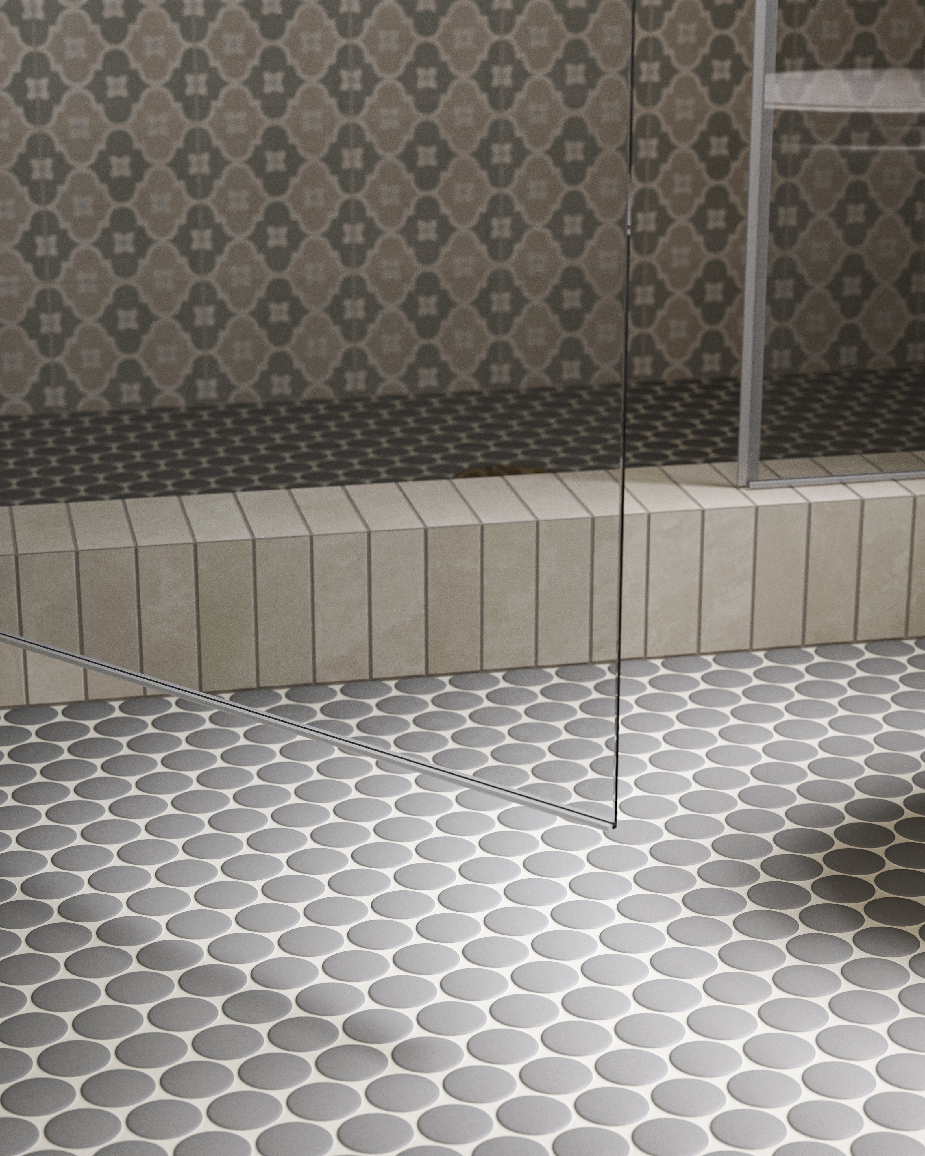 Isabel 2x6 Matte Porcelain Tile in Dove