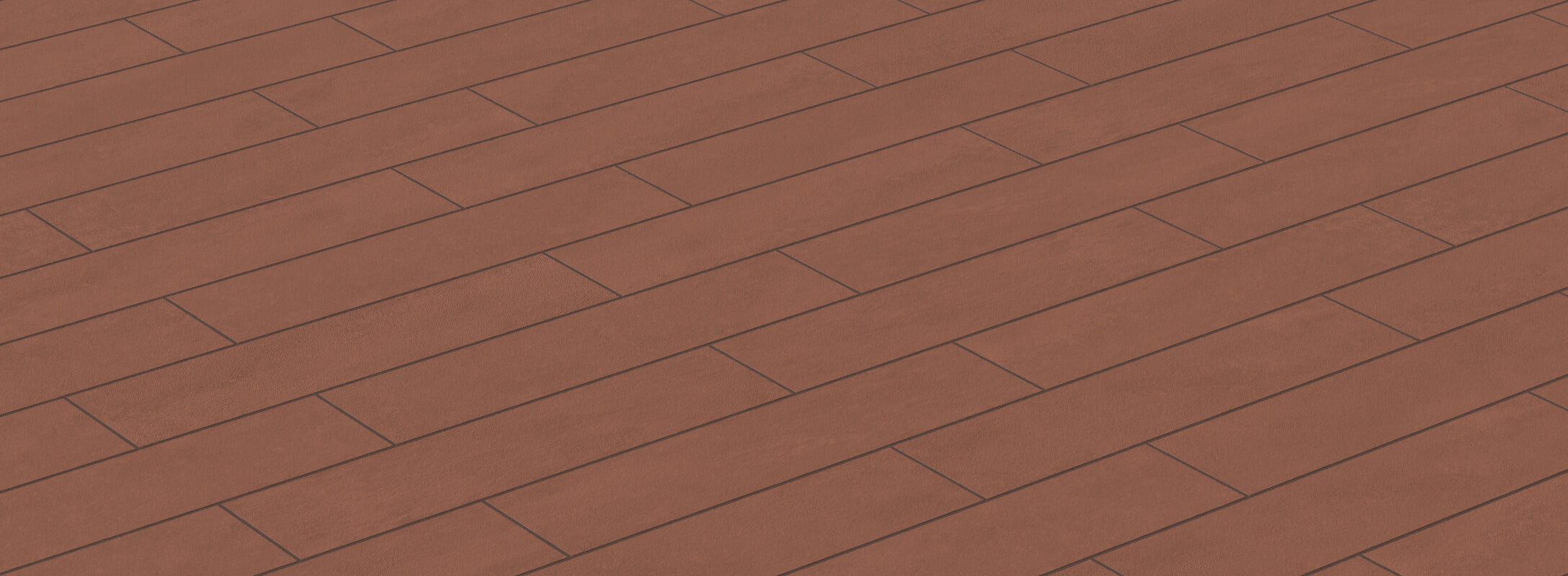 Red floor tiles with a smooth finish, perfect for adding warmth and elegance to any kitchen floor