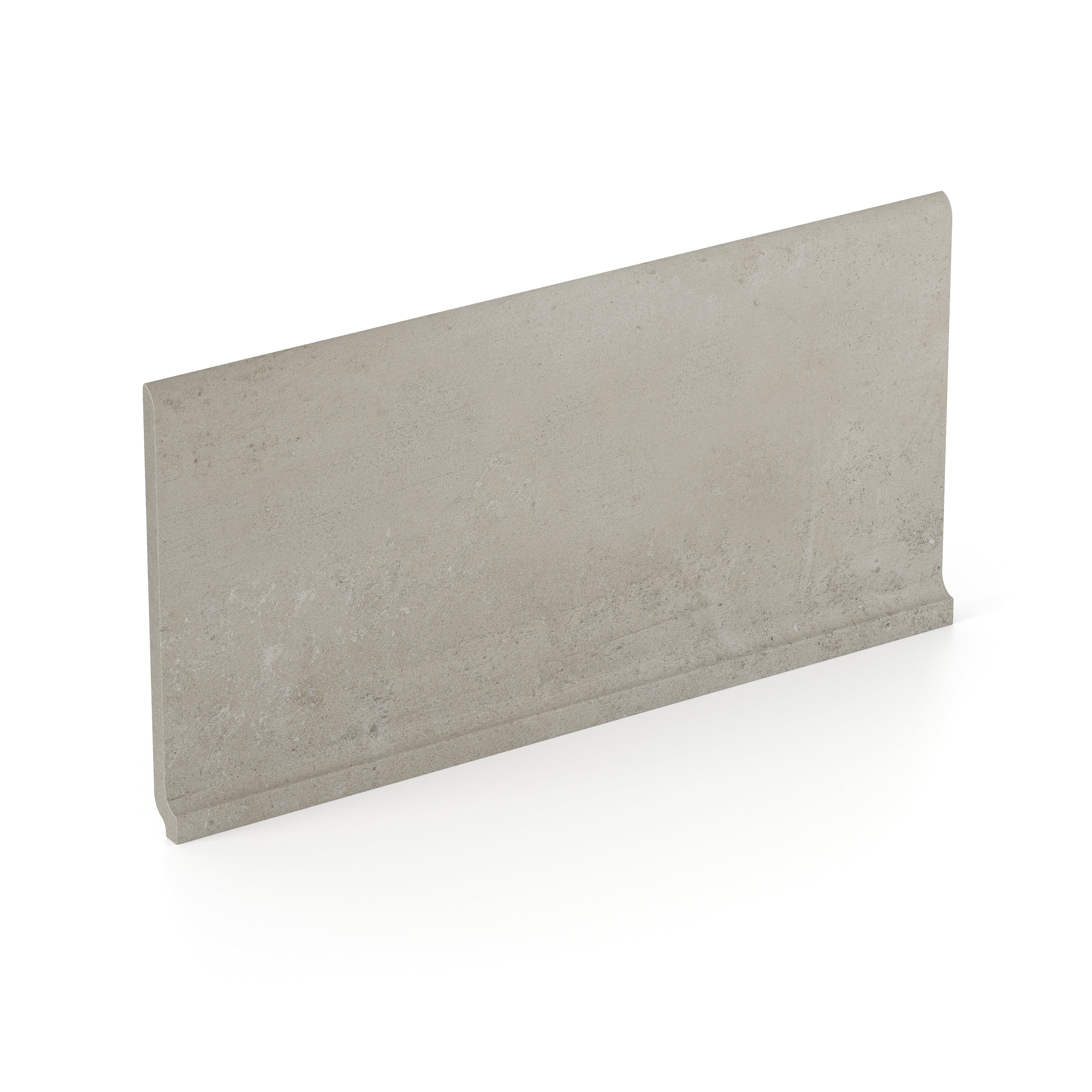 Ramsey 6x12 Matte Porcelain Cove Base Tile in Putty