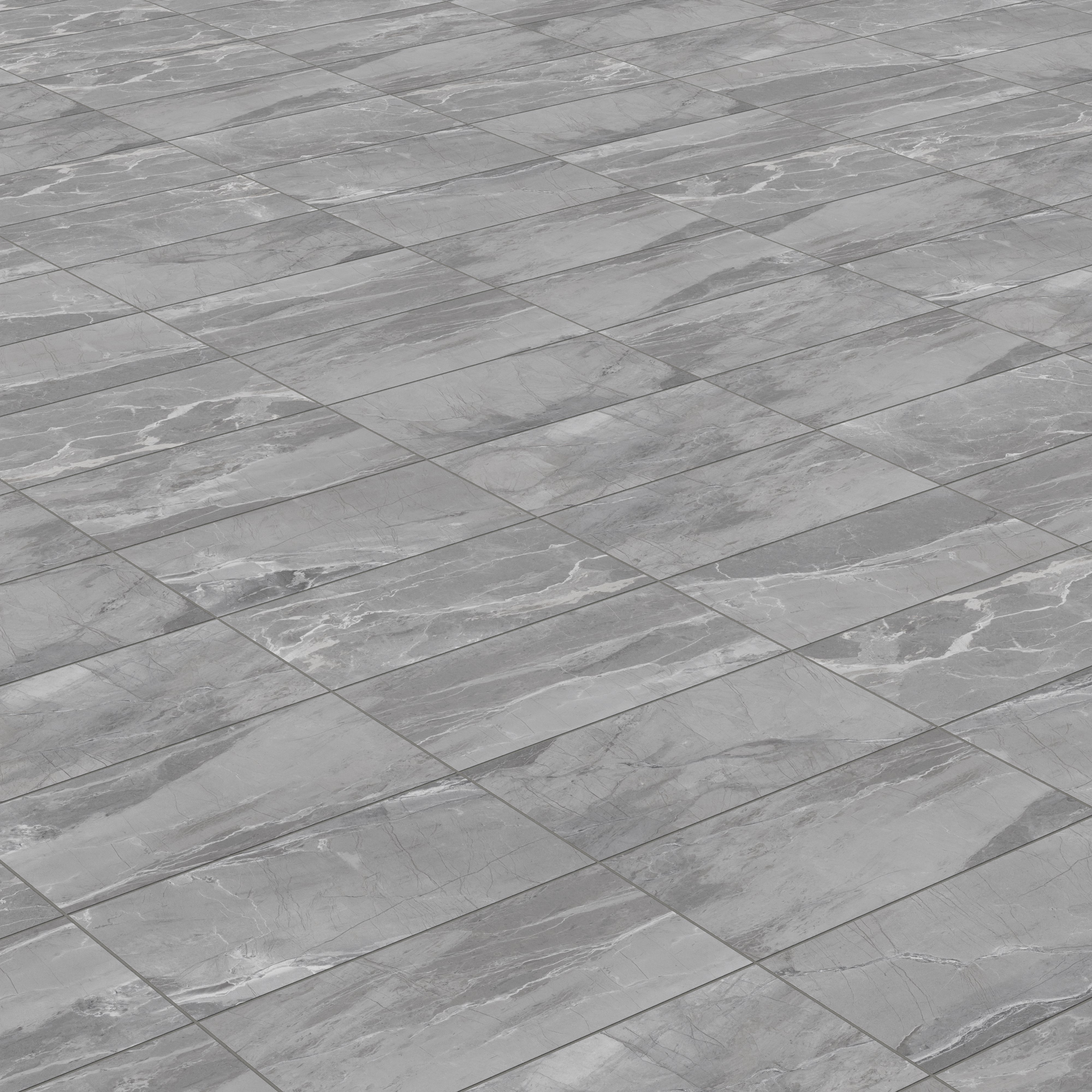 Declan 12x24 Matte Porcelain Tile in Iron