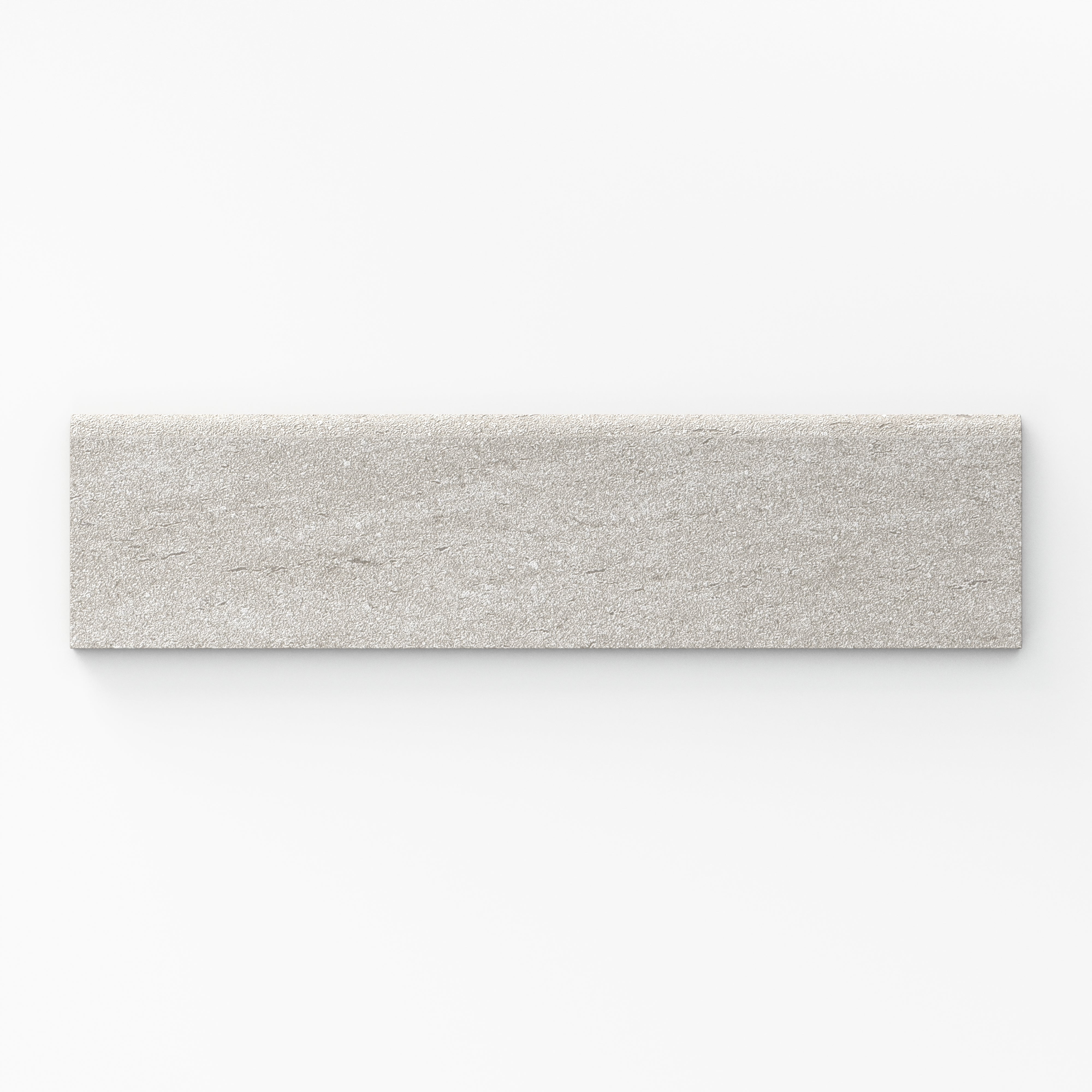 Brody 3x12 Matte Porcelain Bullnose Tile in Sienna