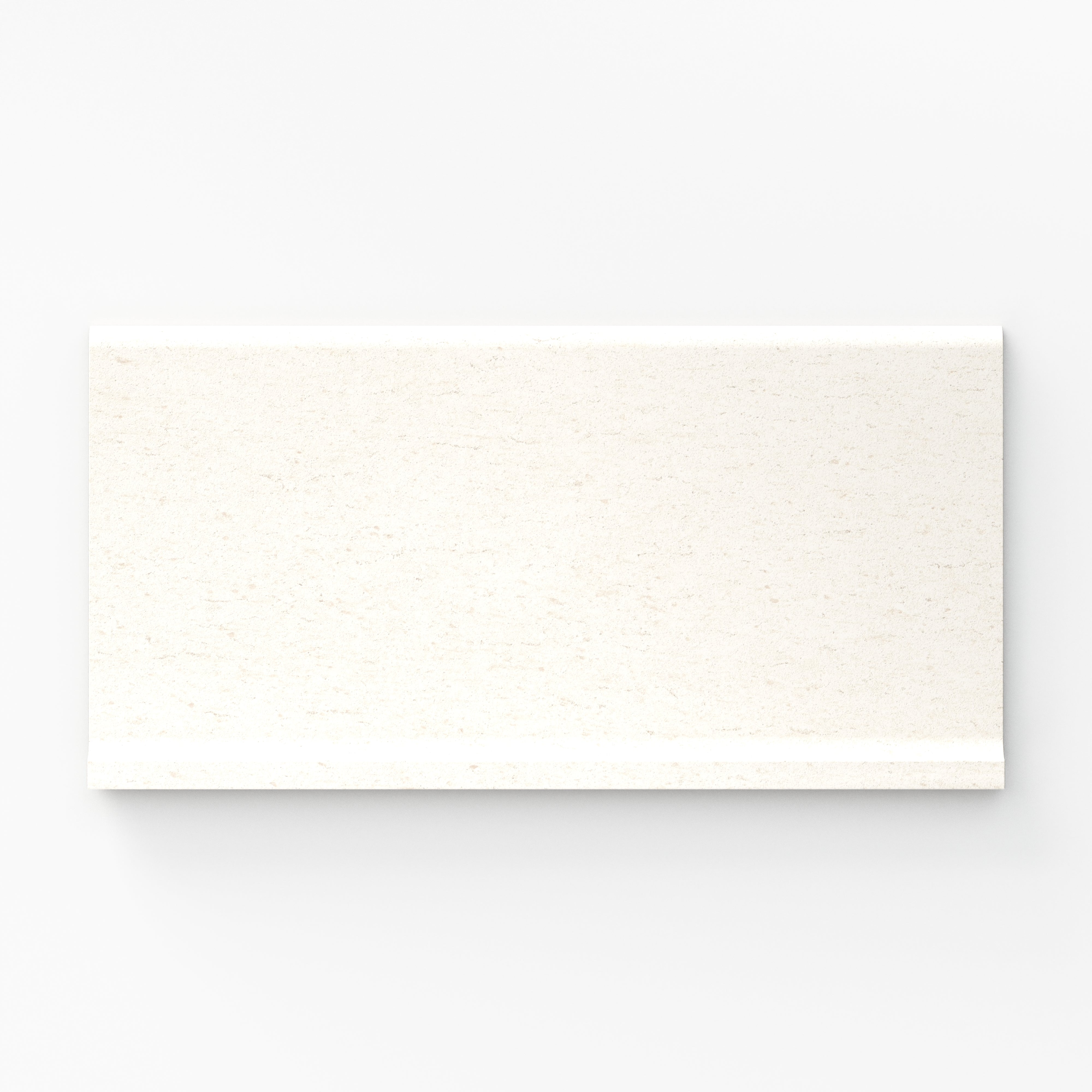 Brody 6x12 Matte Porcelain Cove Base Tile in Sand