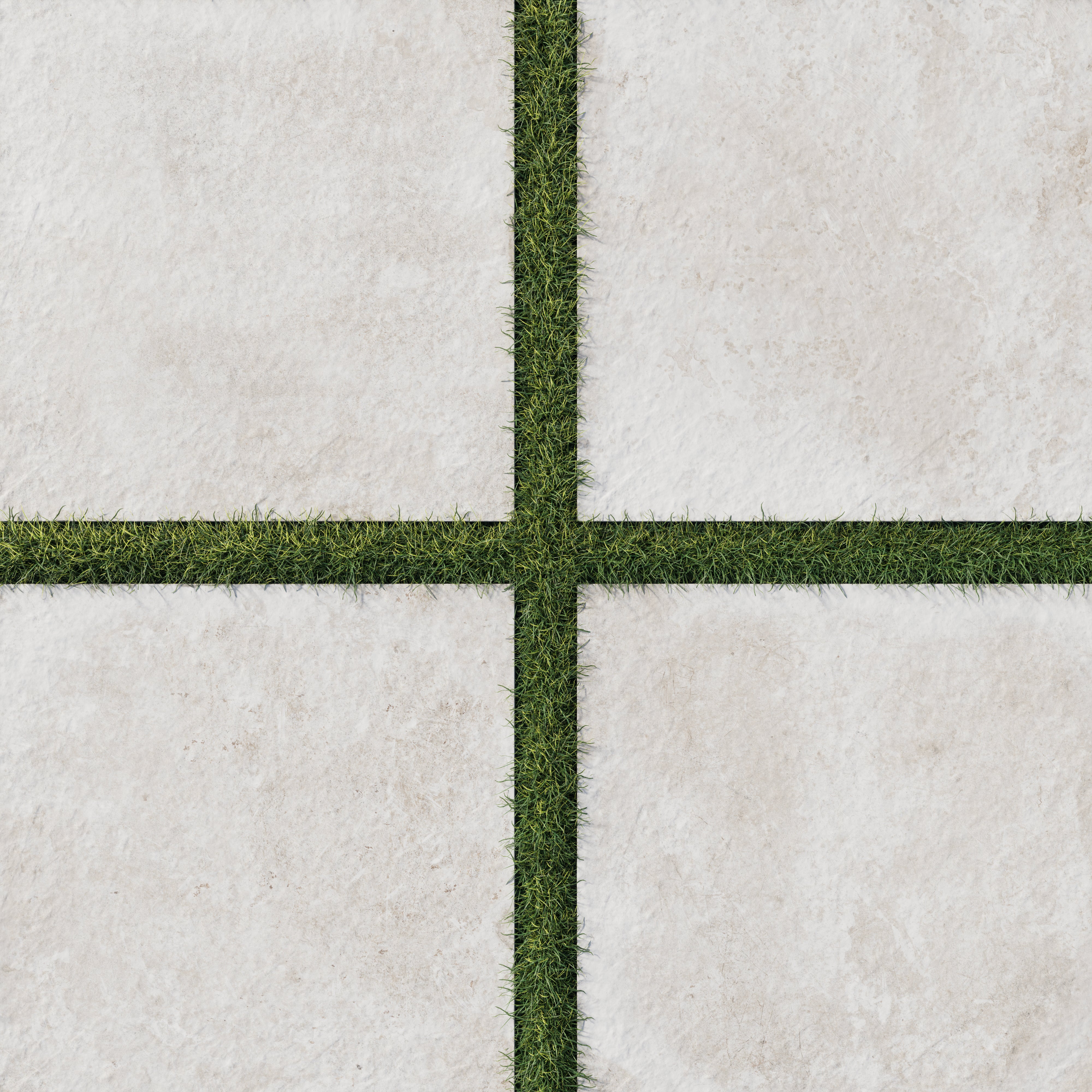 Bowden 24x24 Grip Porcelain 2CM Paver in Oat, showcasing soft beige tones with a textured finish ideal for outdoor elegance.