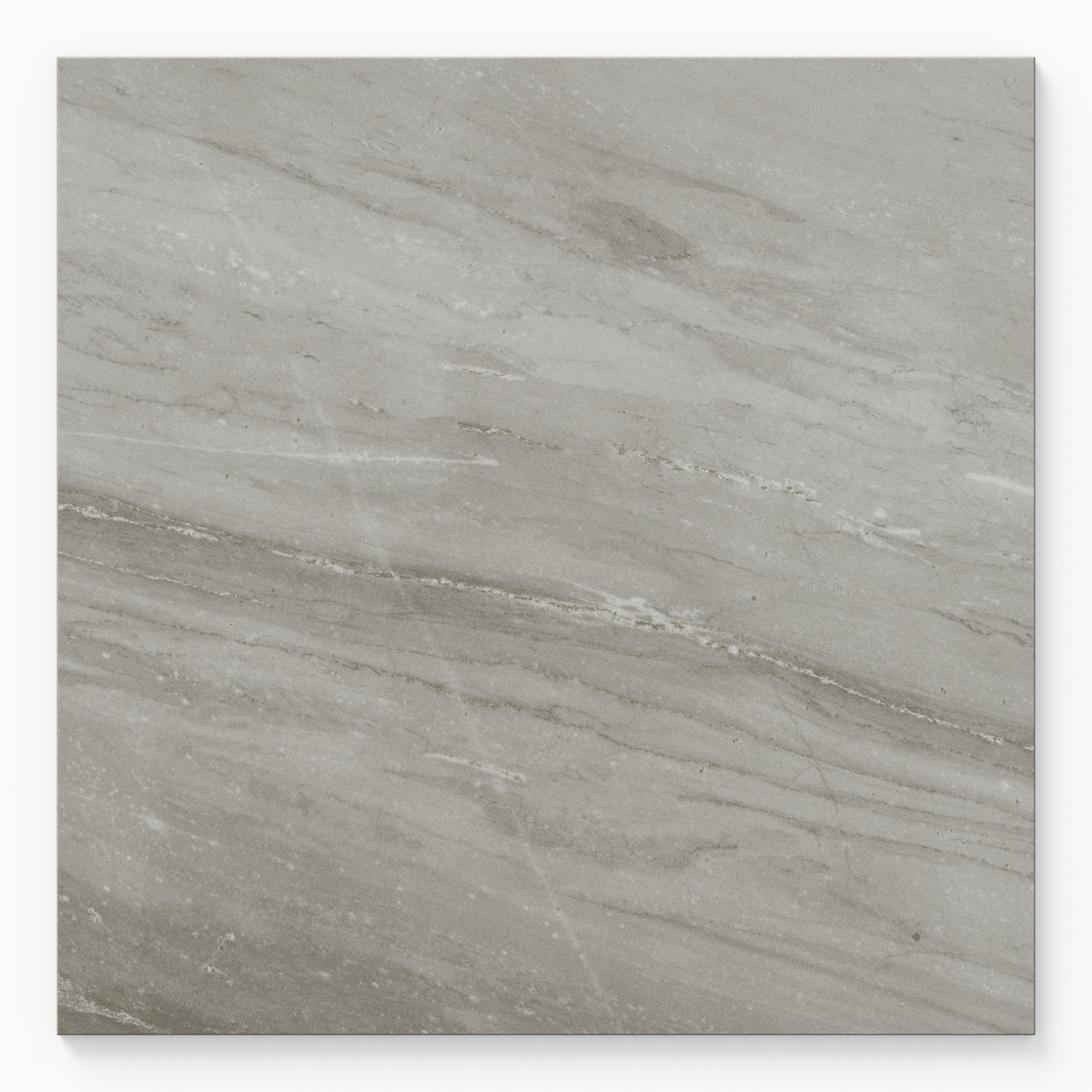 Chantel 24x24 Matte Porcelain Tile in Alaska Grey