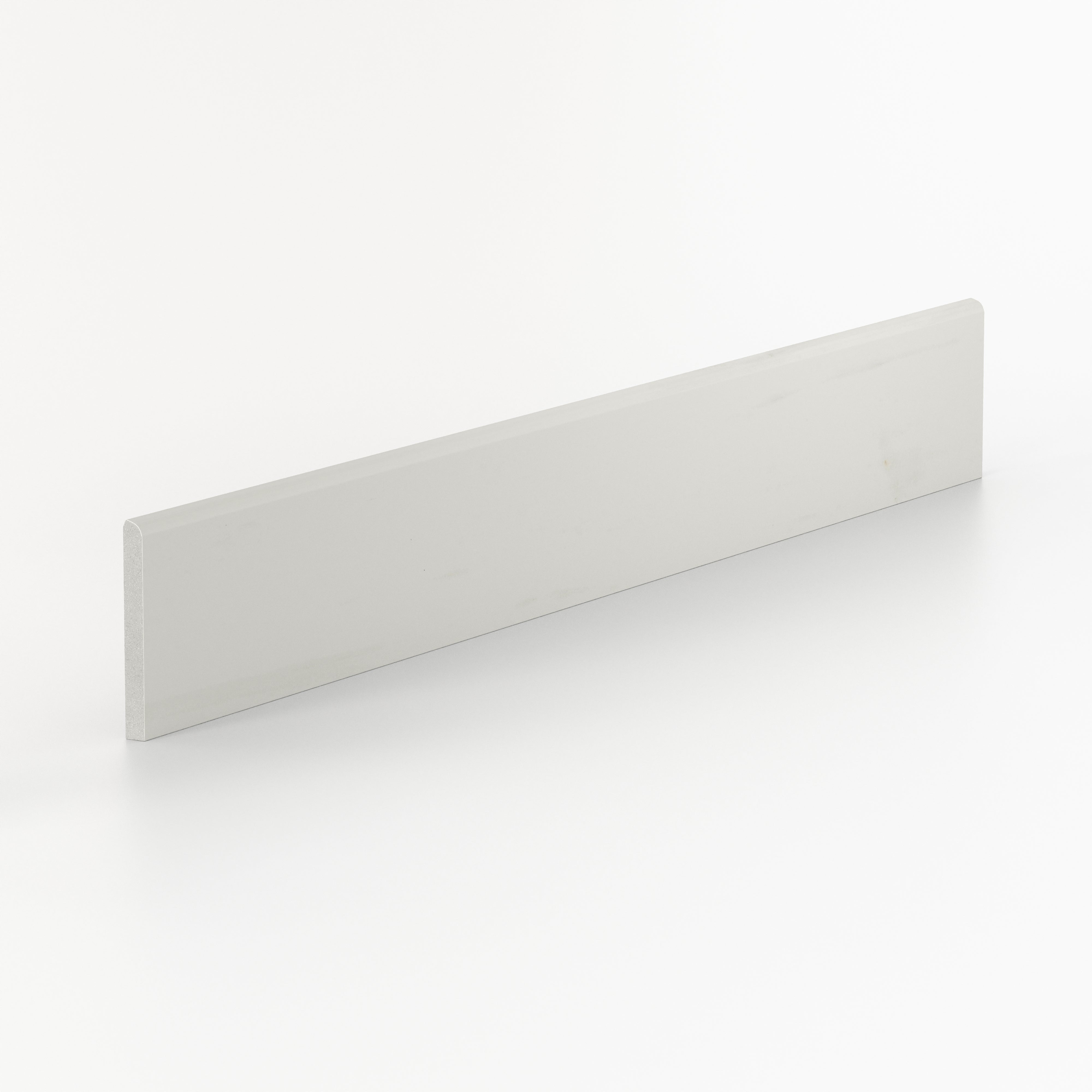 Chantel 3x24 Polished Porcelain Bullnose Tile in Dolomite