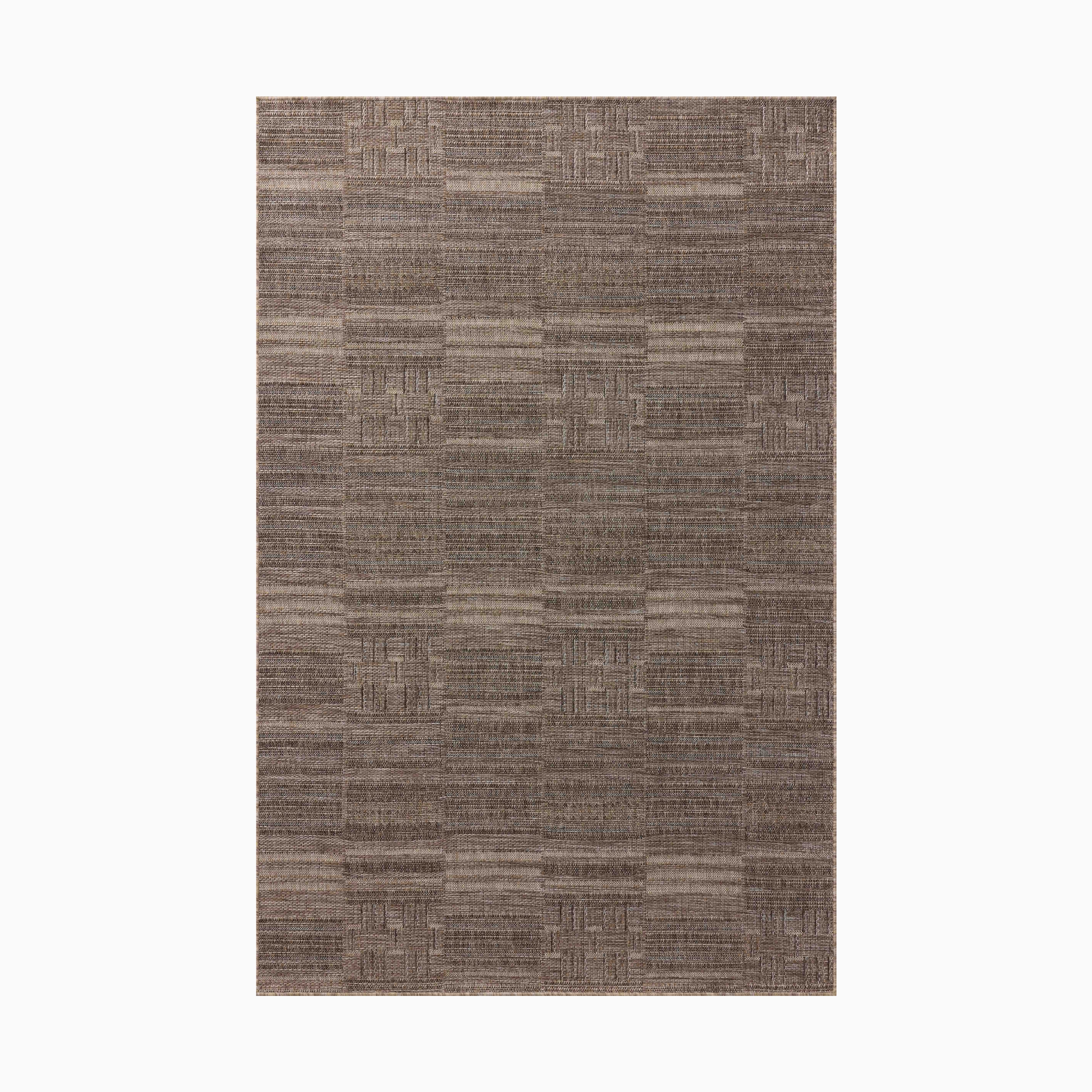 Hemlocke Indoor/Outdoor Rug in Natural / Beige, 2'3" x 3'9"