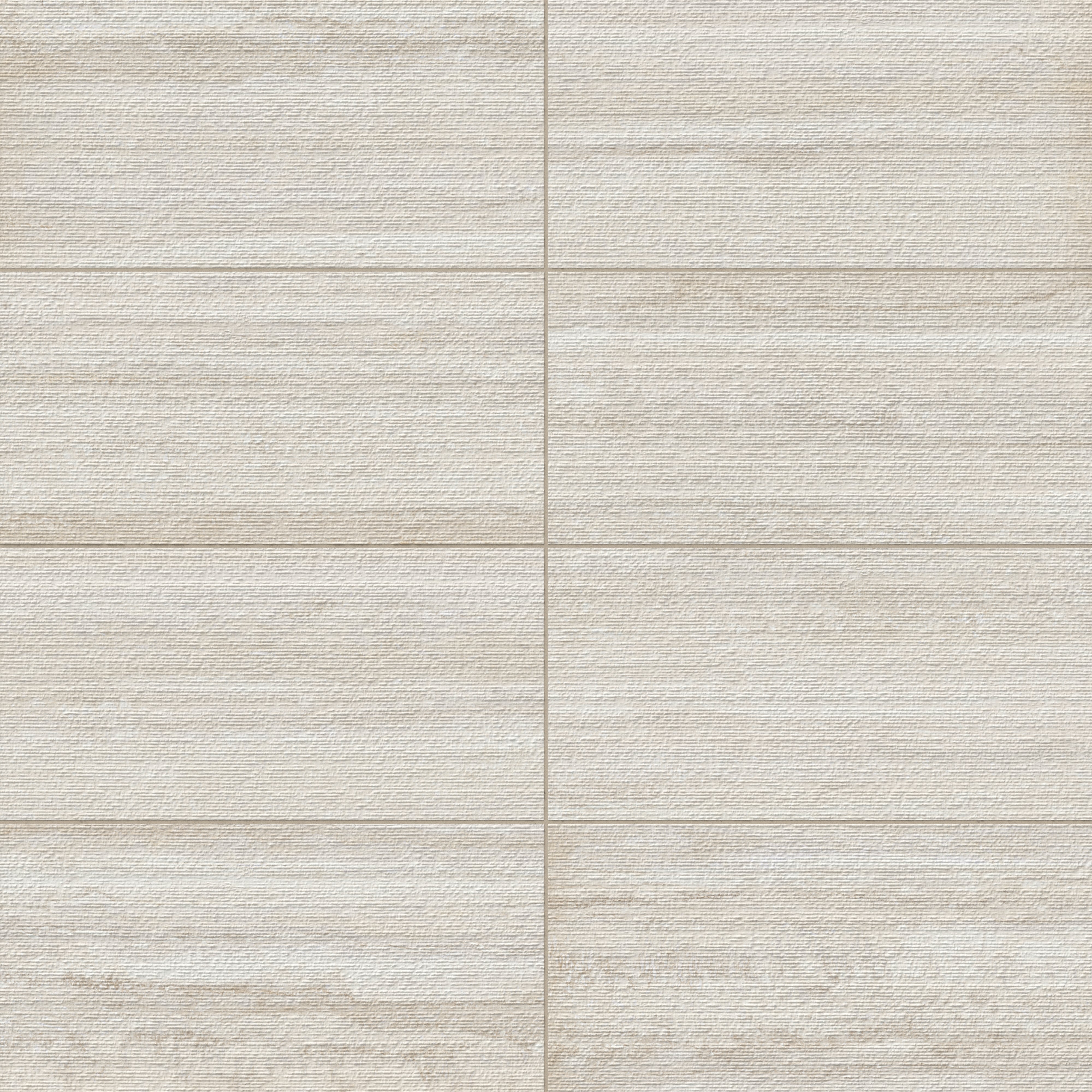 Textured 12x24 porcelain tiles in a soft beige hue, featuring a chiseled surface and matte finish, ideal for adding subtle warmth to modern interiors.