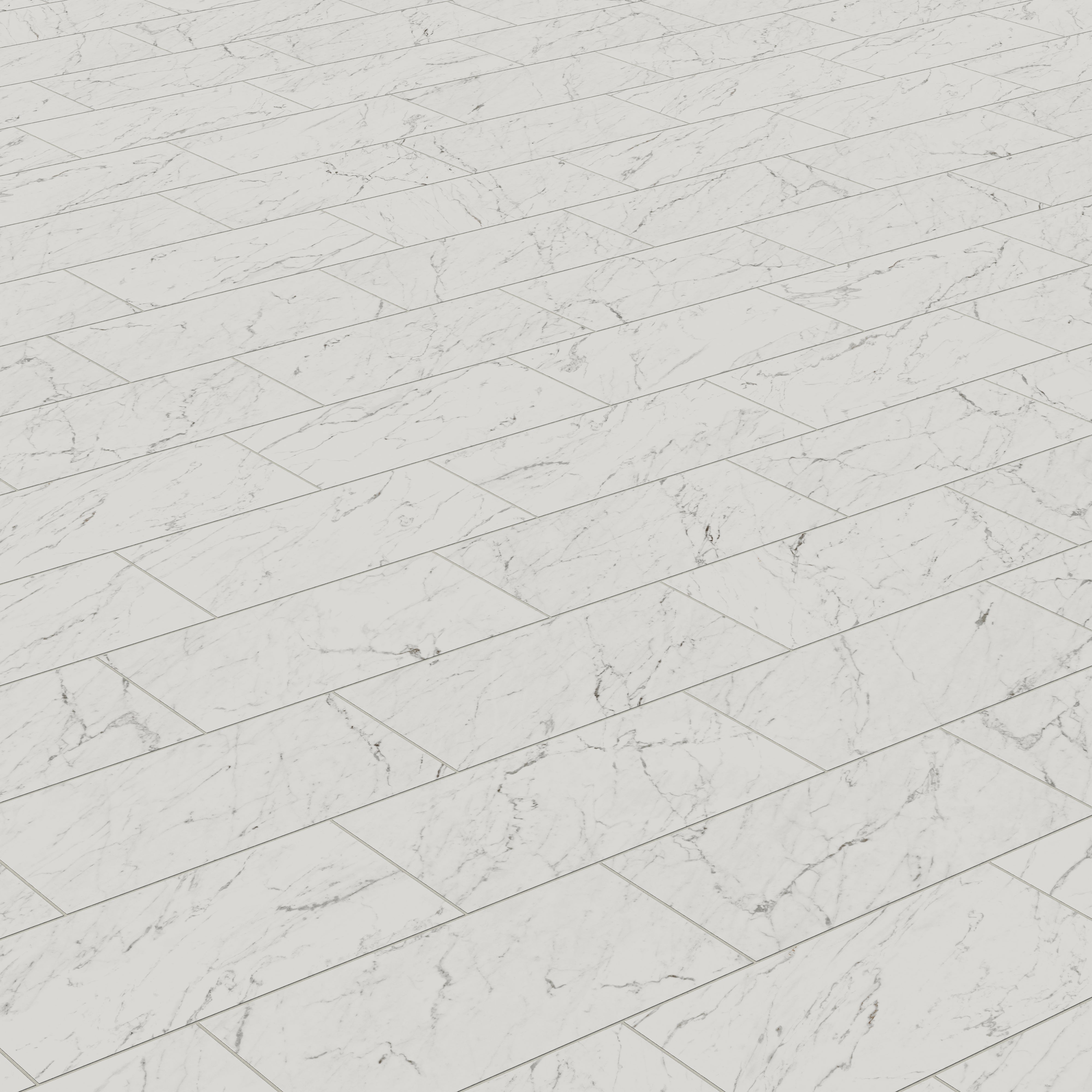 Blair 12x24 Matte Porcelain Tile in White Carrara