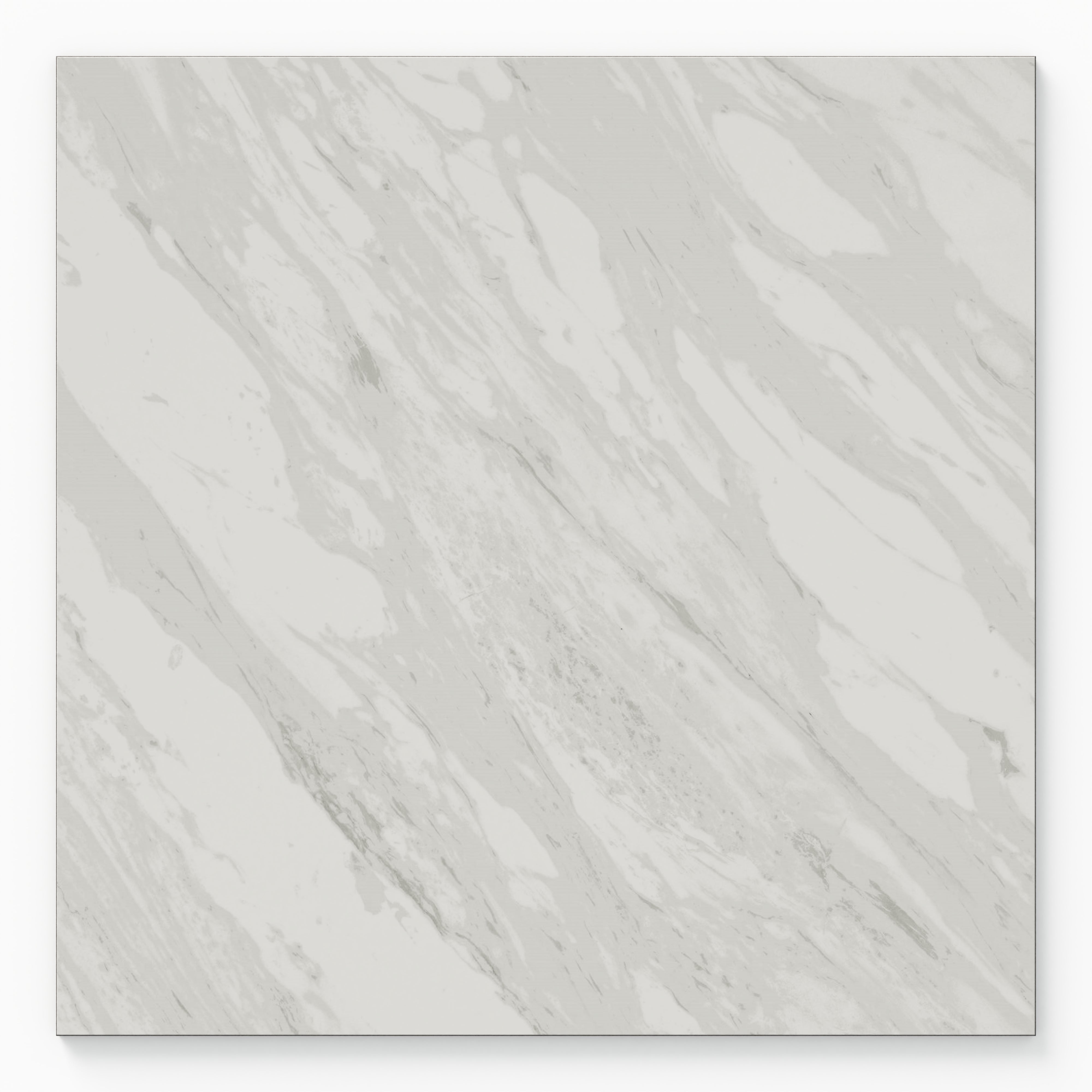 Blair 24x24 Polished Porcelain Tile in Volakas White