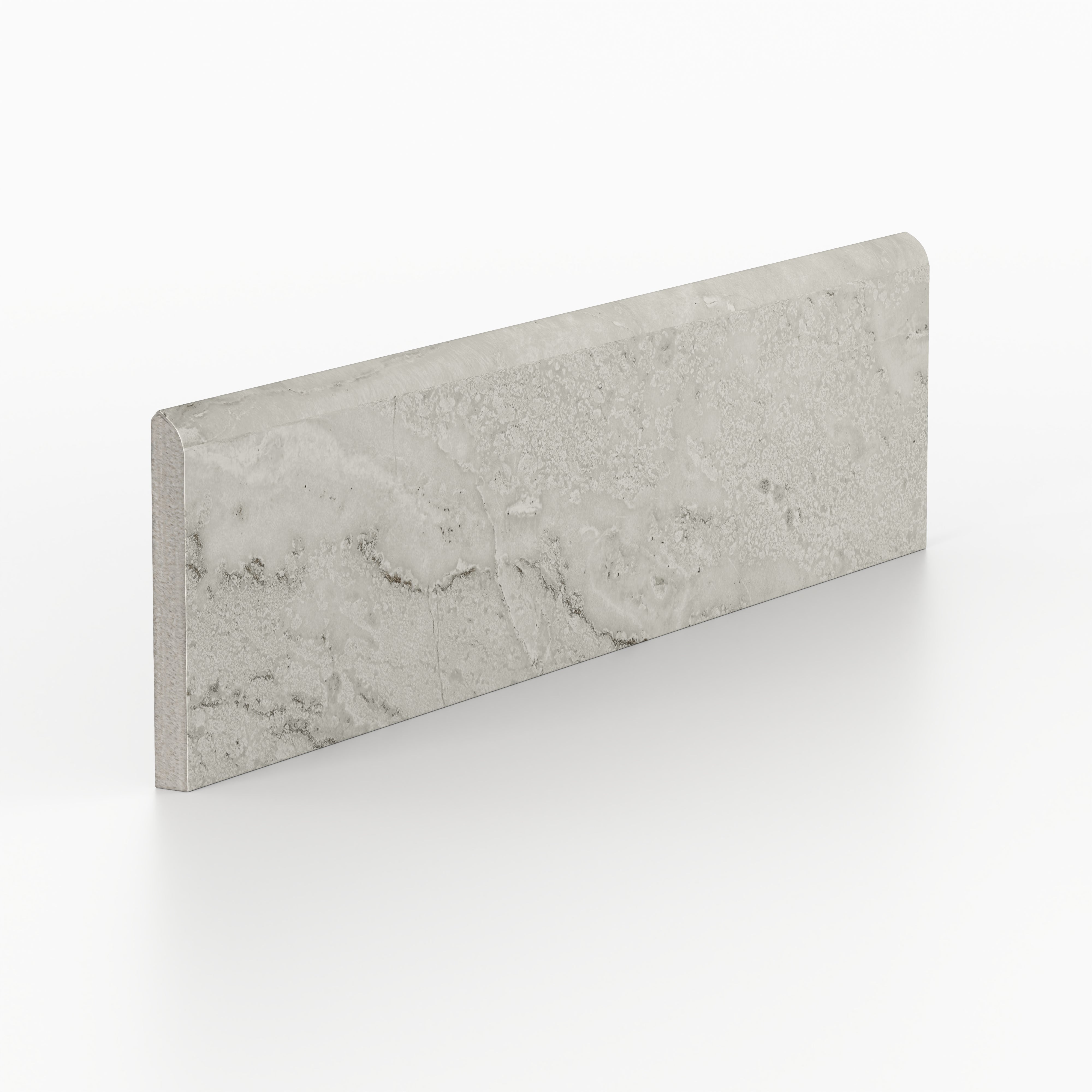 Blair 3x12 Matte Porcelain Bullnose Tile in Oniciata Beige