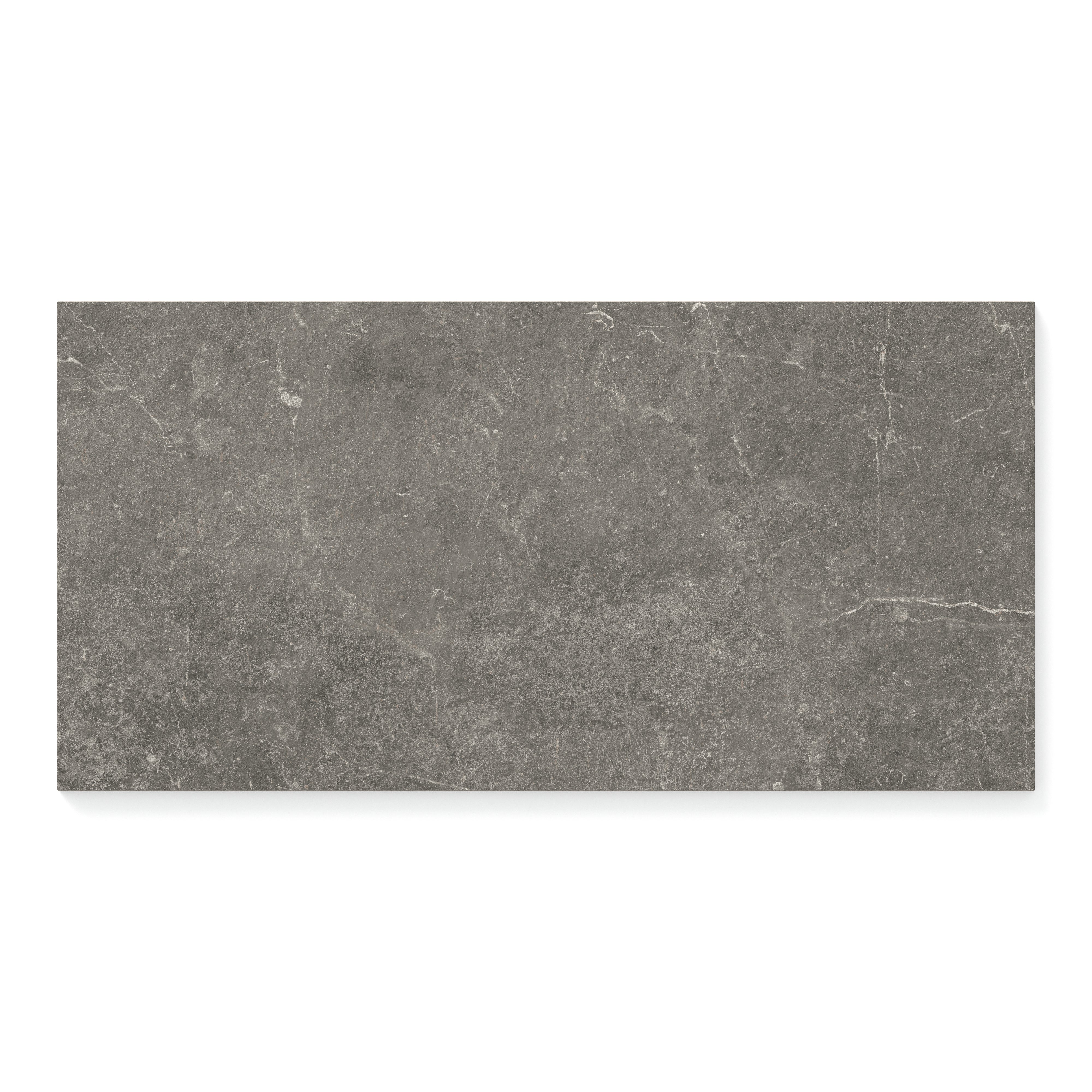 Wesley 12x24 Matte Porcelain Tile in Smoke