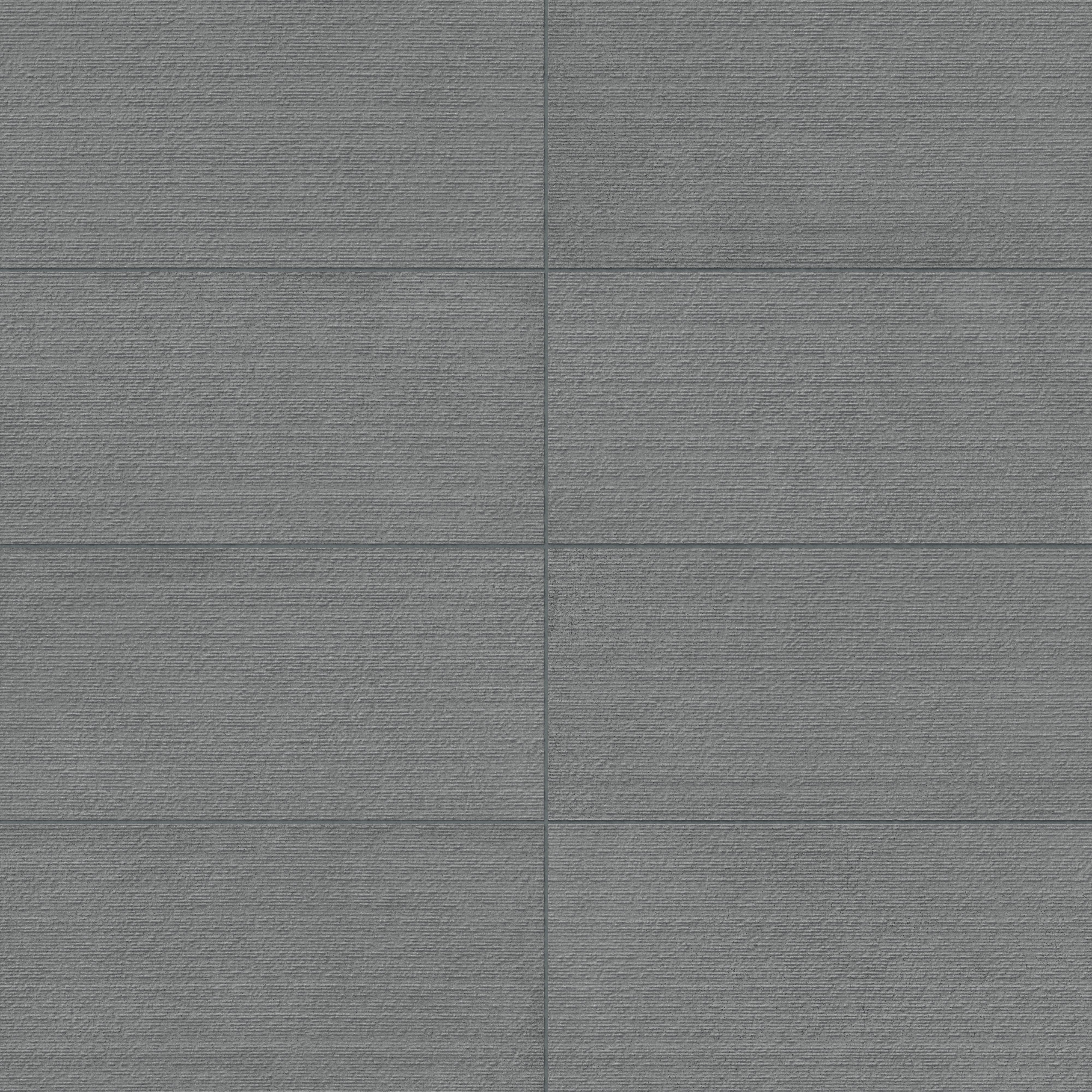 Palmer 12x24 chiseled porcelain tile in grey, showcasing a versatile tone perfect for elegant and modern interiors.