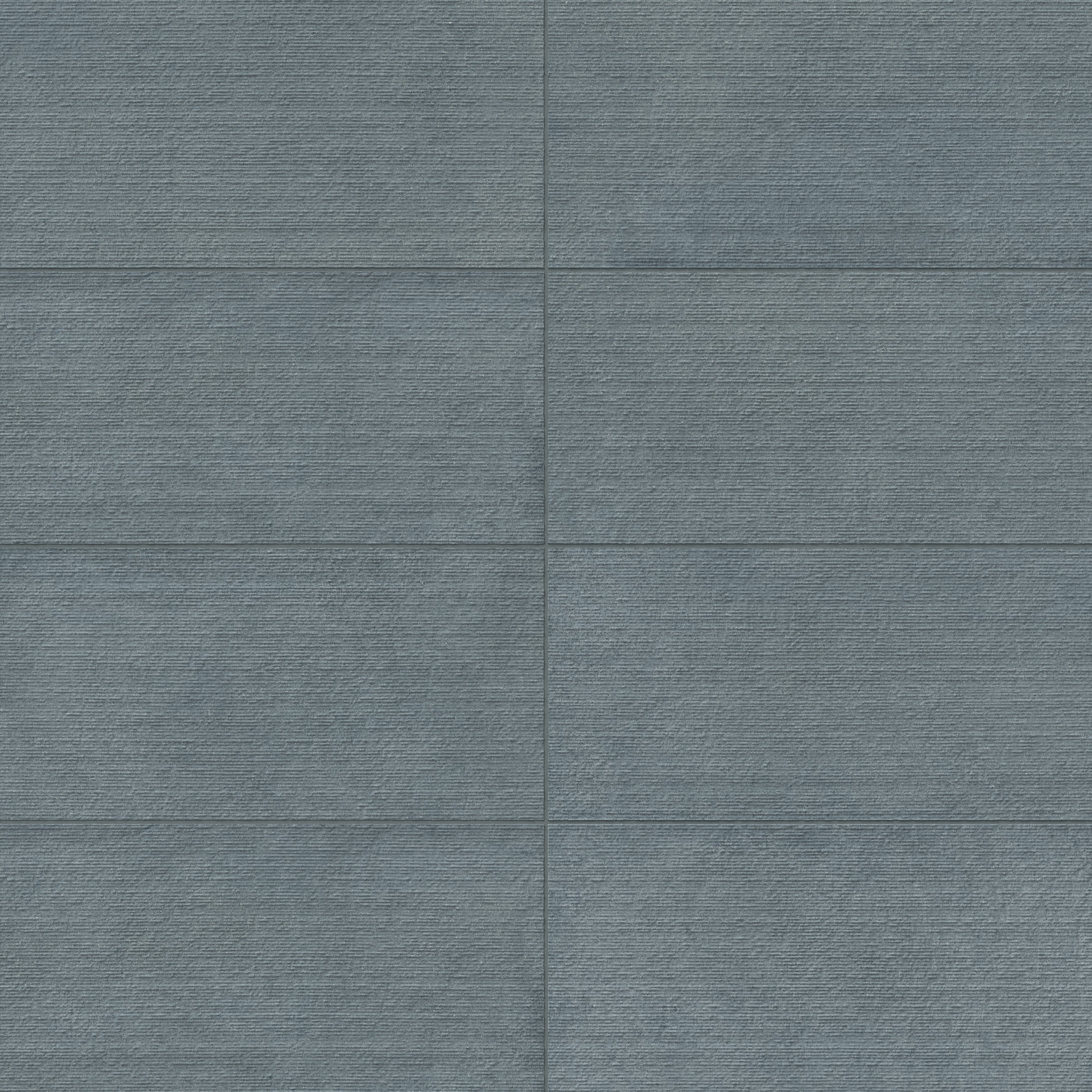 Palmer 12x24 chiseled porcelain tiles in blue, showcasing a textured surface for a refined and modern look.