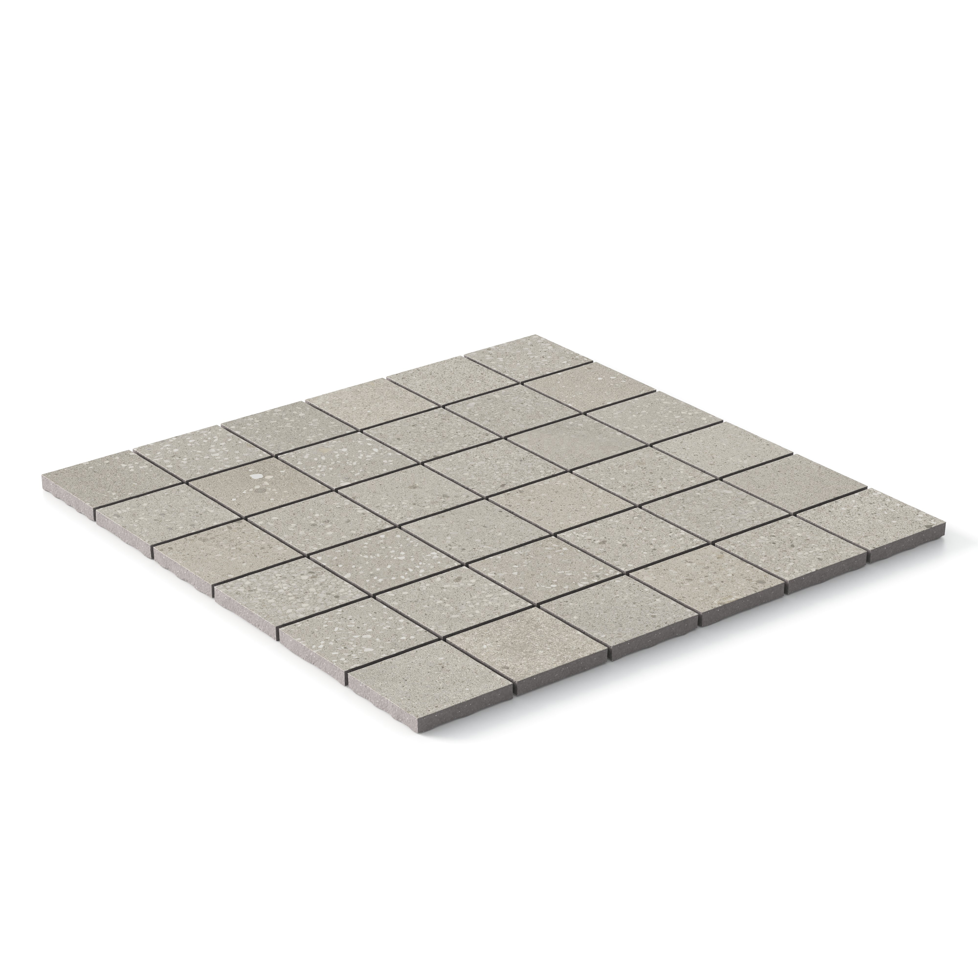 Sloane 2x2 Matte Porcelain Mosaic Tile in Sandstone