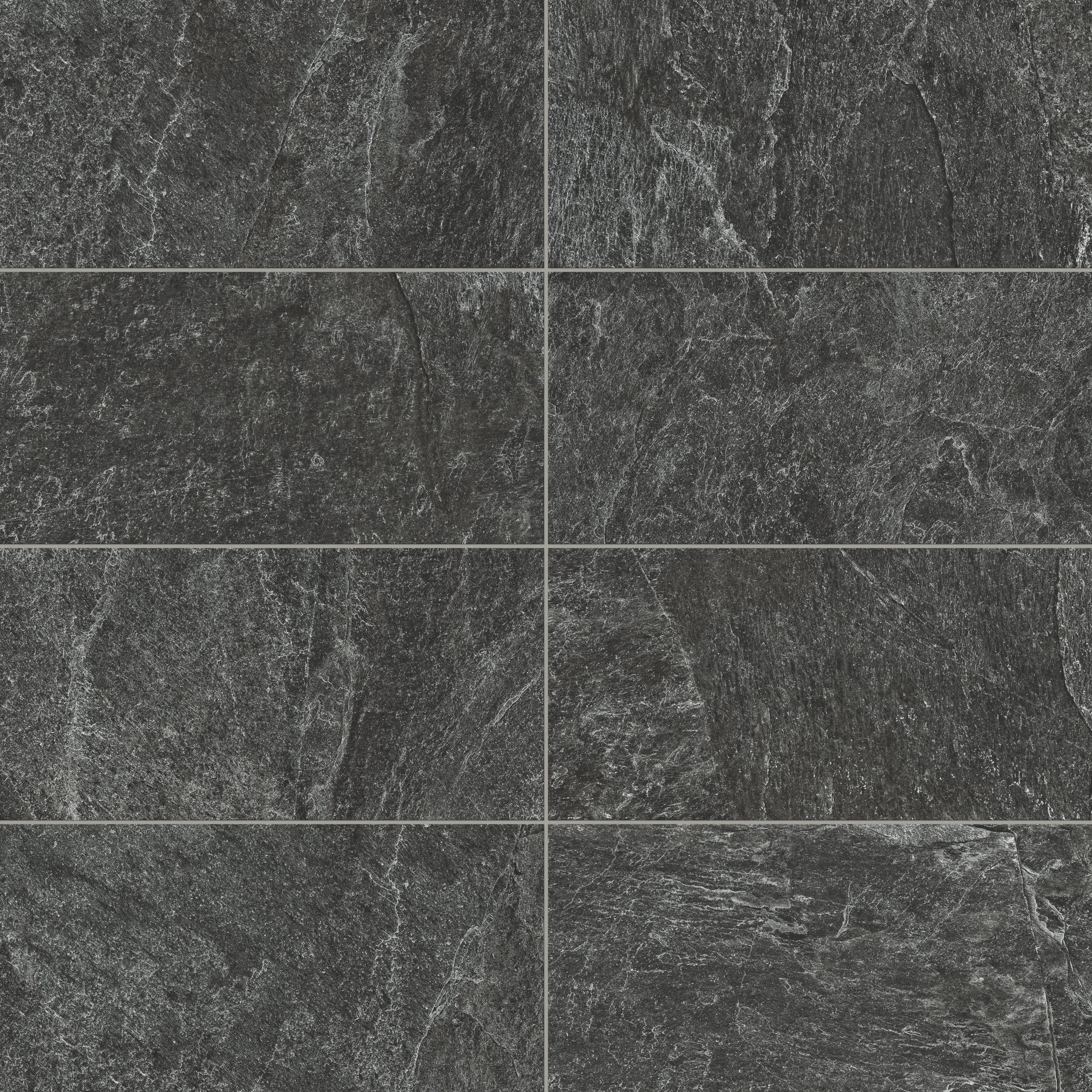 Dawson 12x24 Matte Porcelain Tile in Charcoal