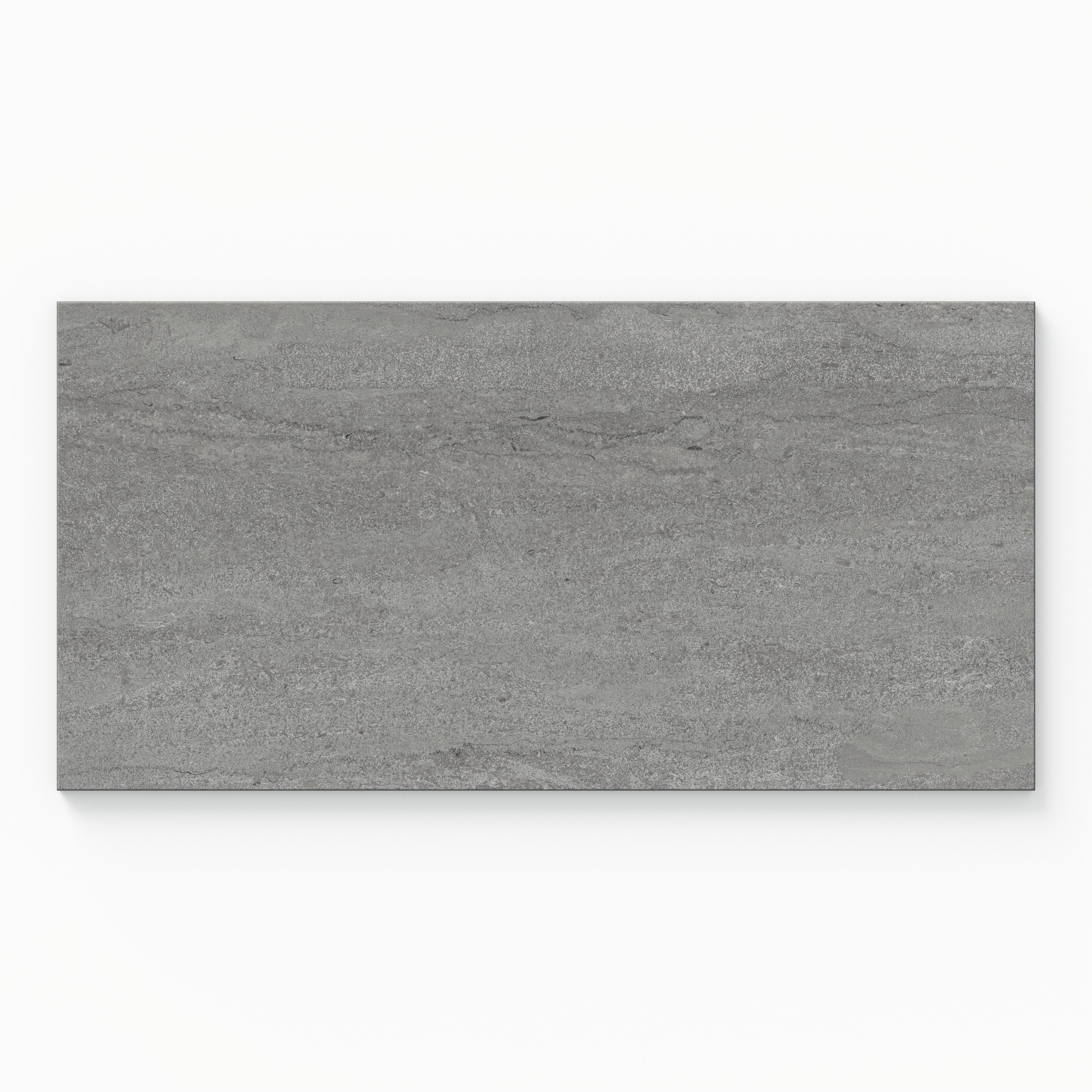 Tatum 12x24 Matte Porcelain Tile in Vein-Cut Pewter