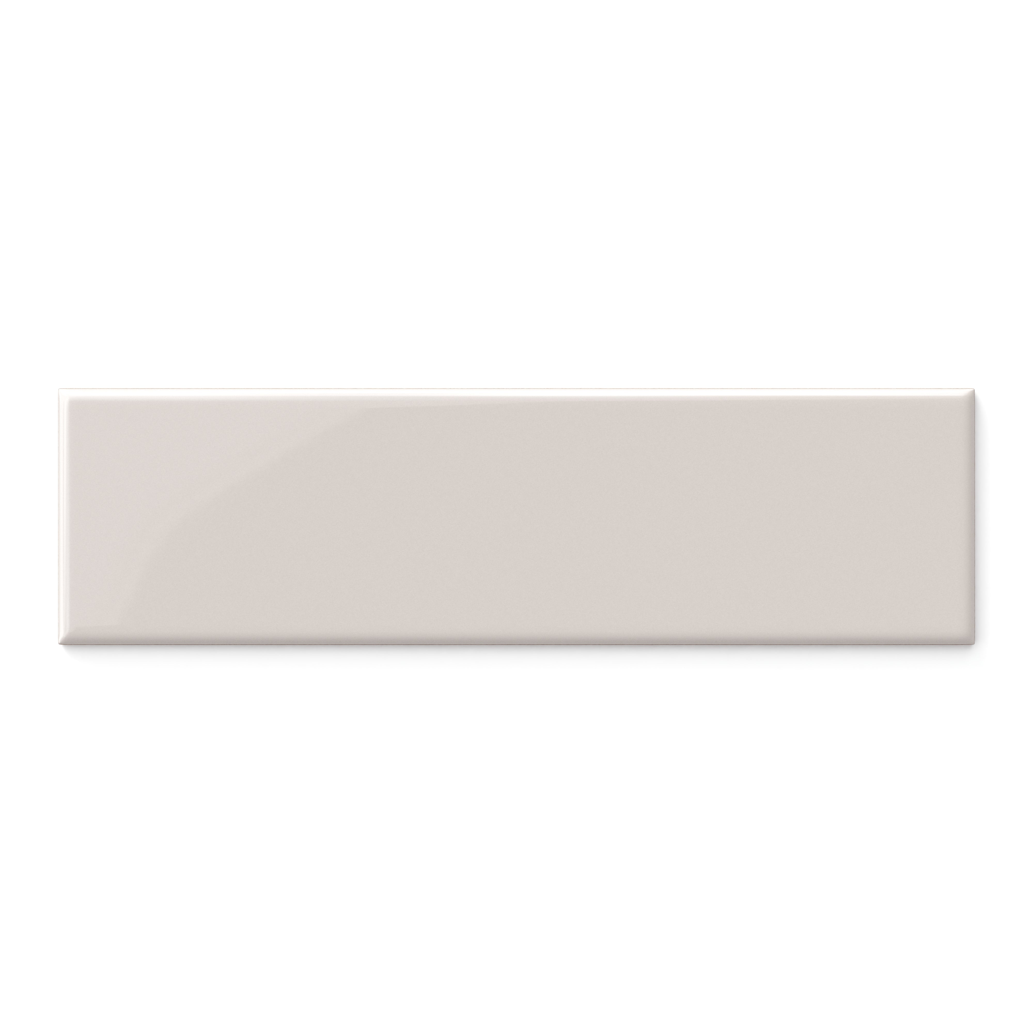 Polly 3x10 Glossy Ceramic Tile in Beige
