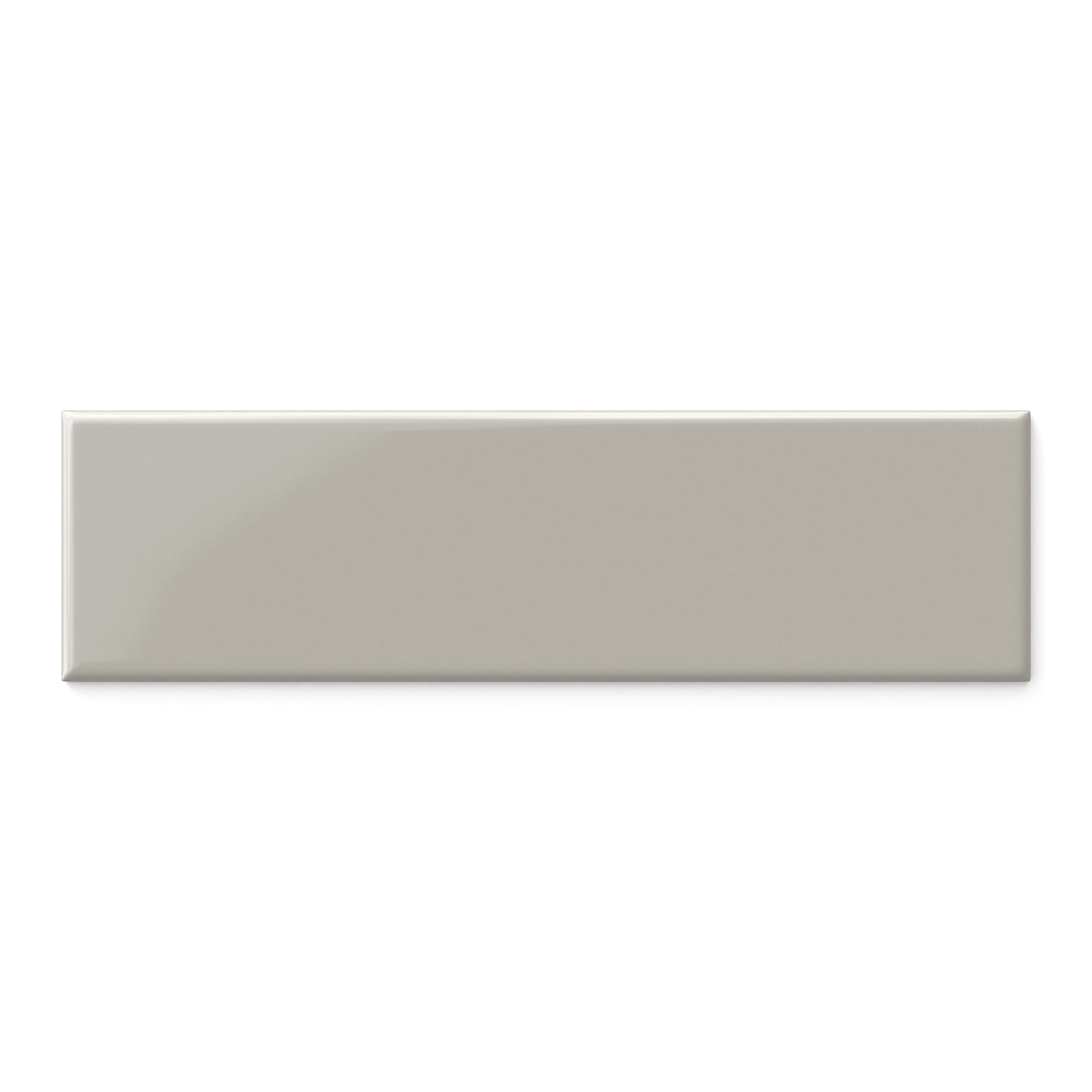 Polly 3x10 Satin Ceramic Tile in Grey
