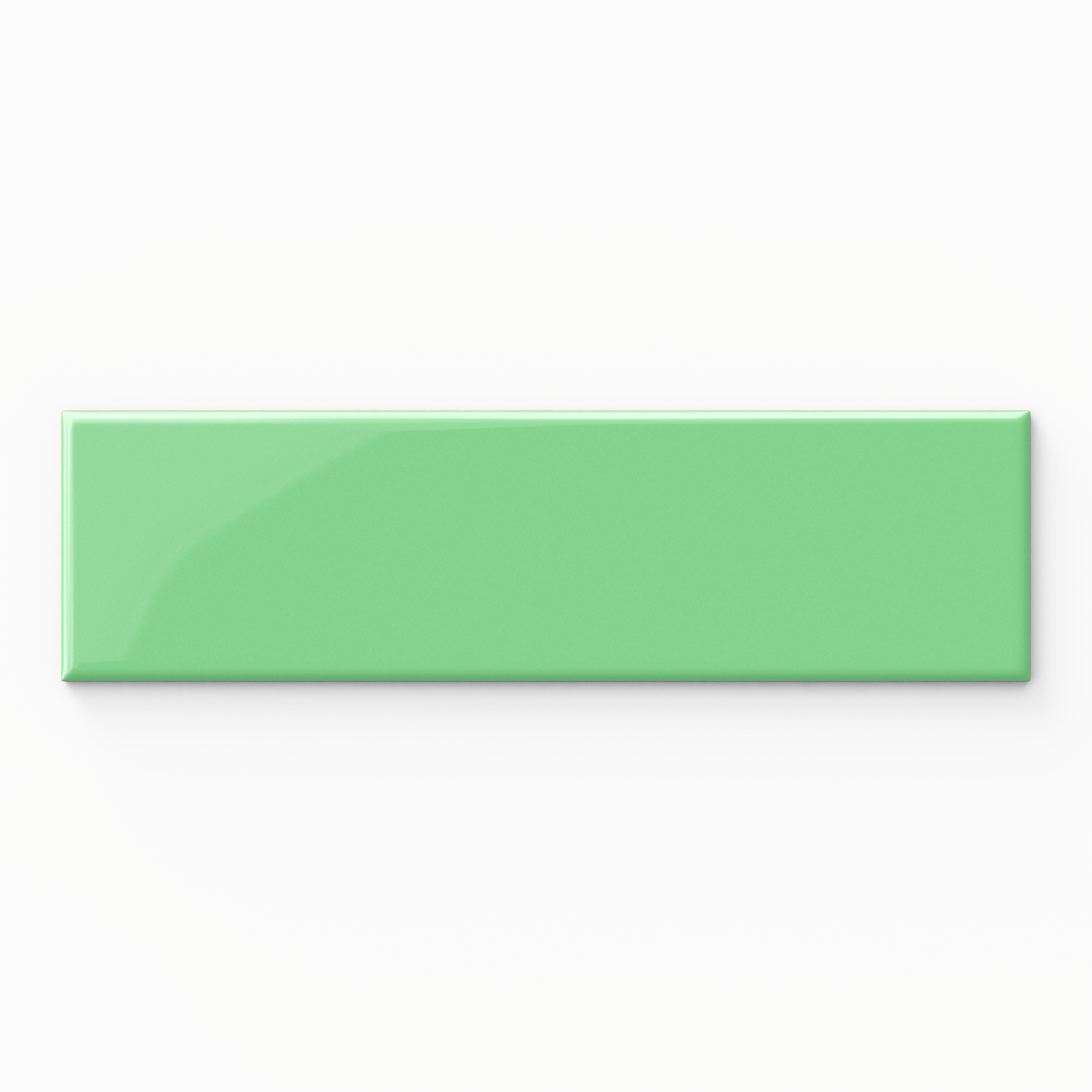 Polly 3 x 10 Glossy in Green Sample