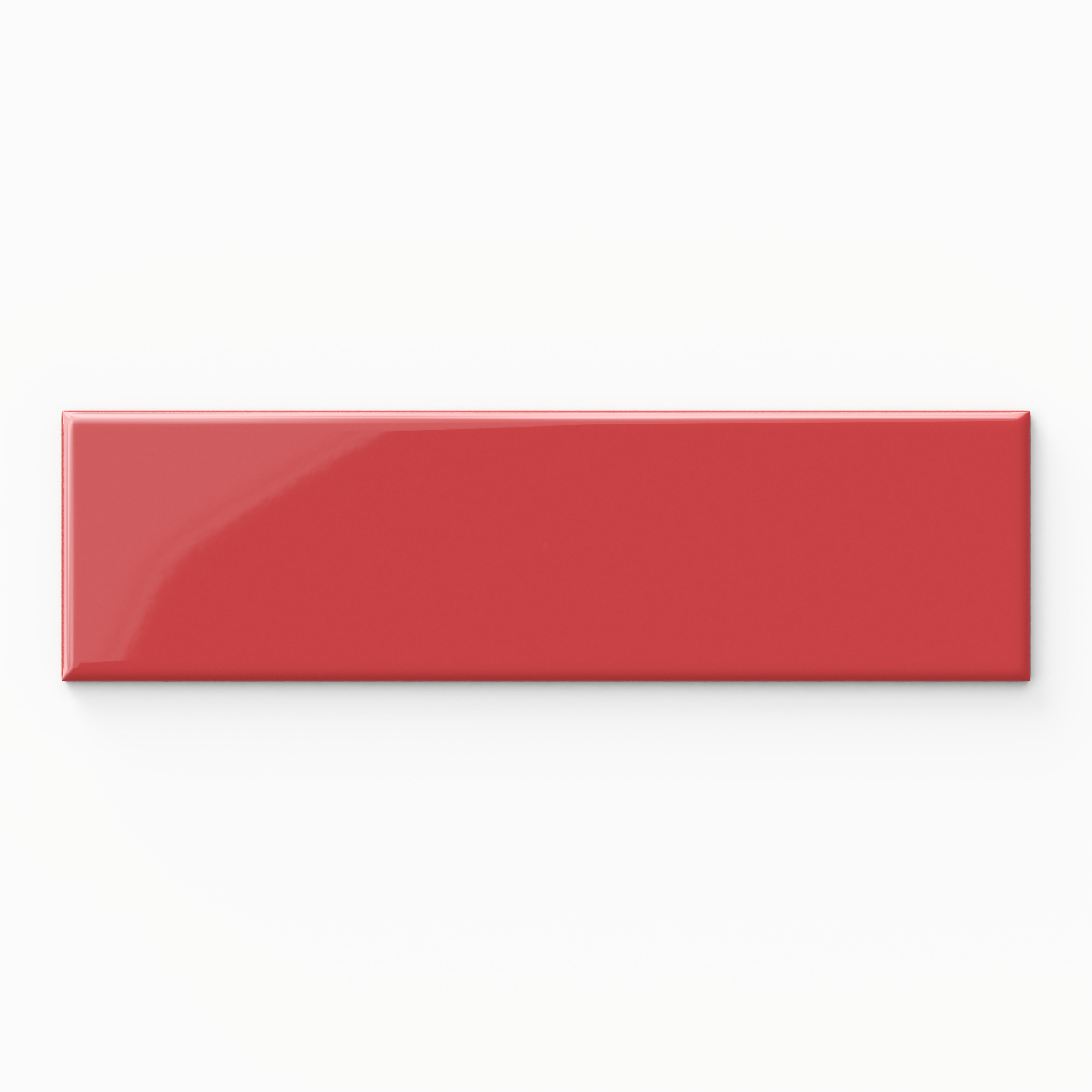 Polly 3 x 10 Glossy in Red Sample