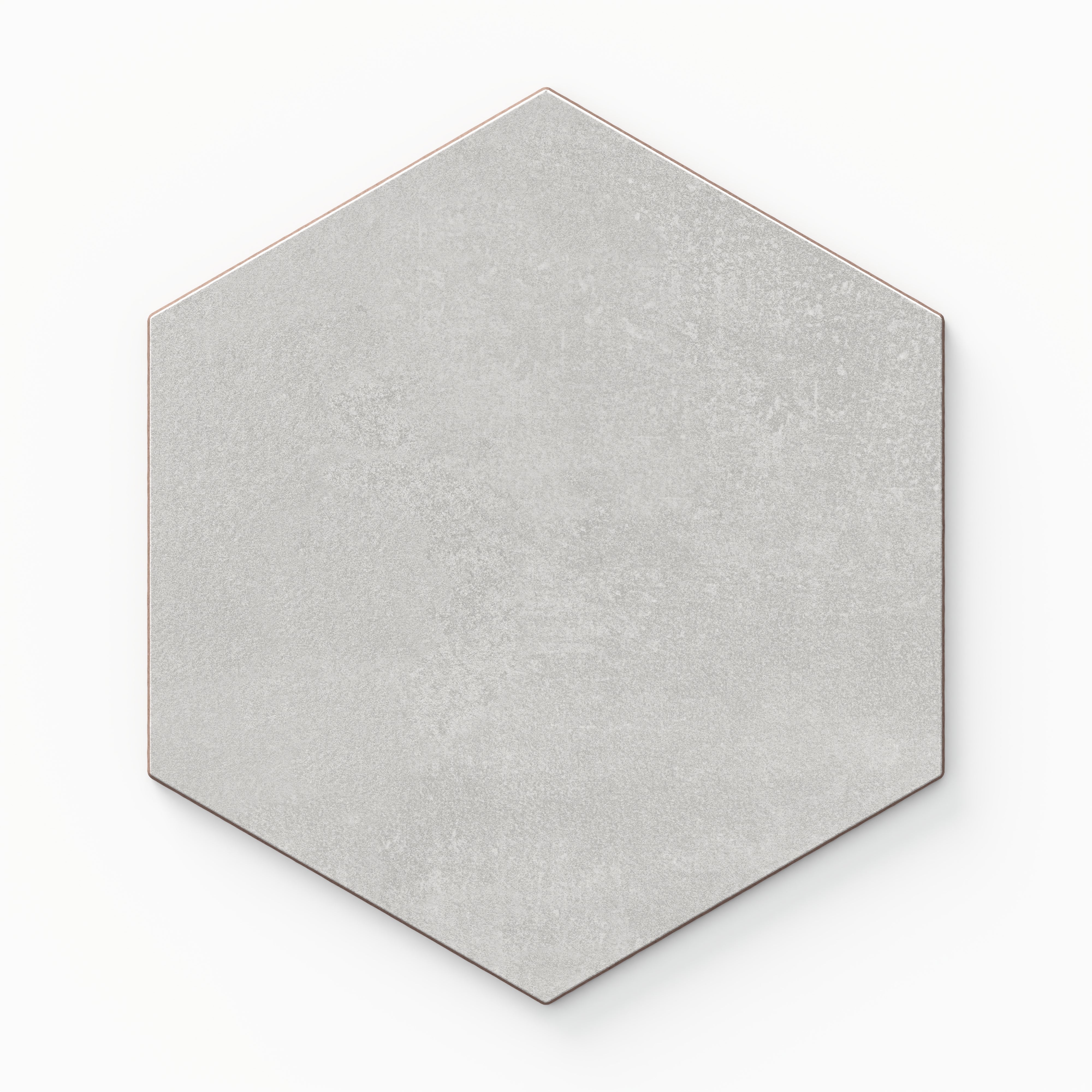 Adrian 7x8.25 Matte Porcelain Tile in Fog
