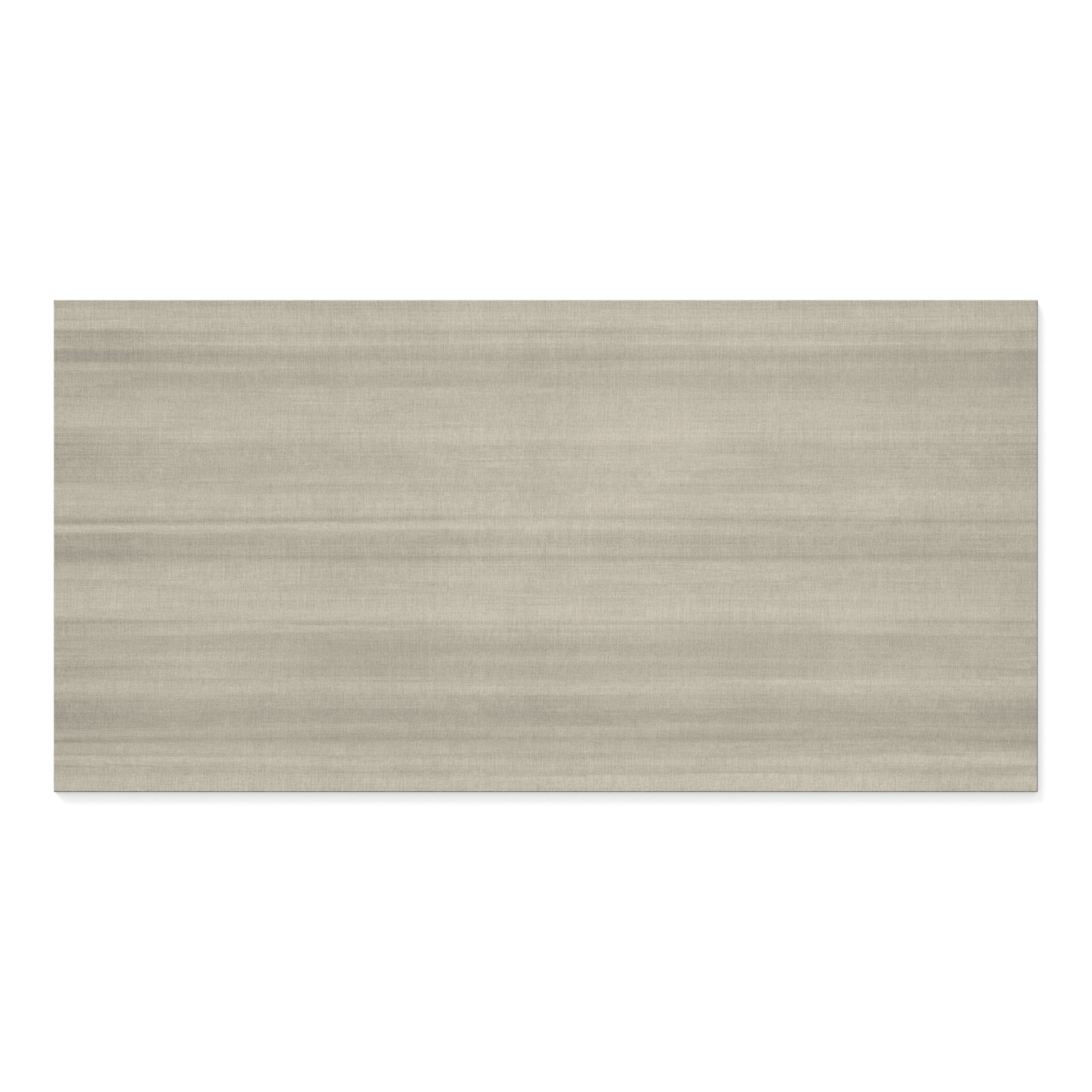 Riley 24x48 Matte Porcelain Tile in Linen Pattern Oyster