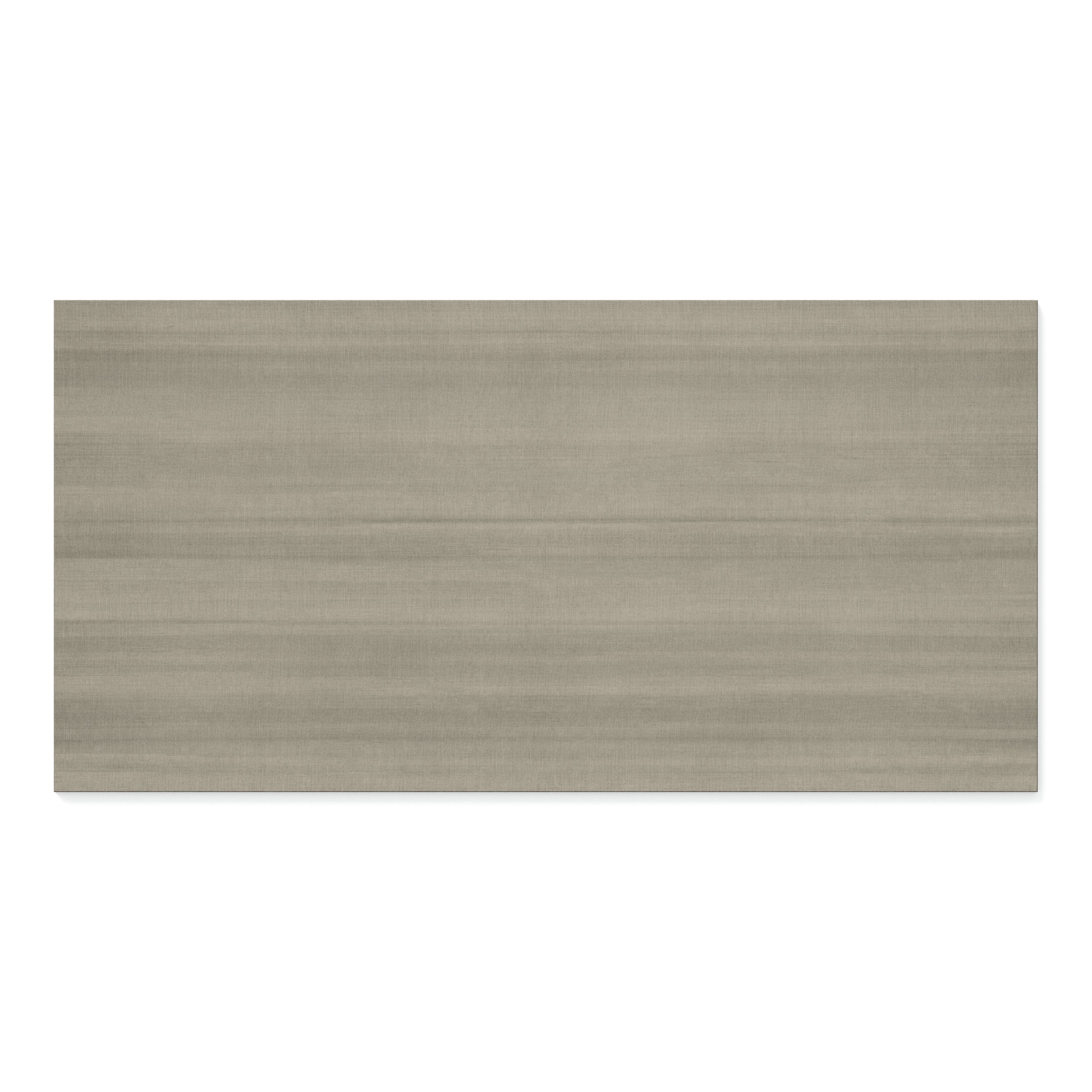 Riley 24x48 Matte Porcelain Tile in Linen Pattern Ash