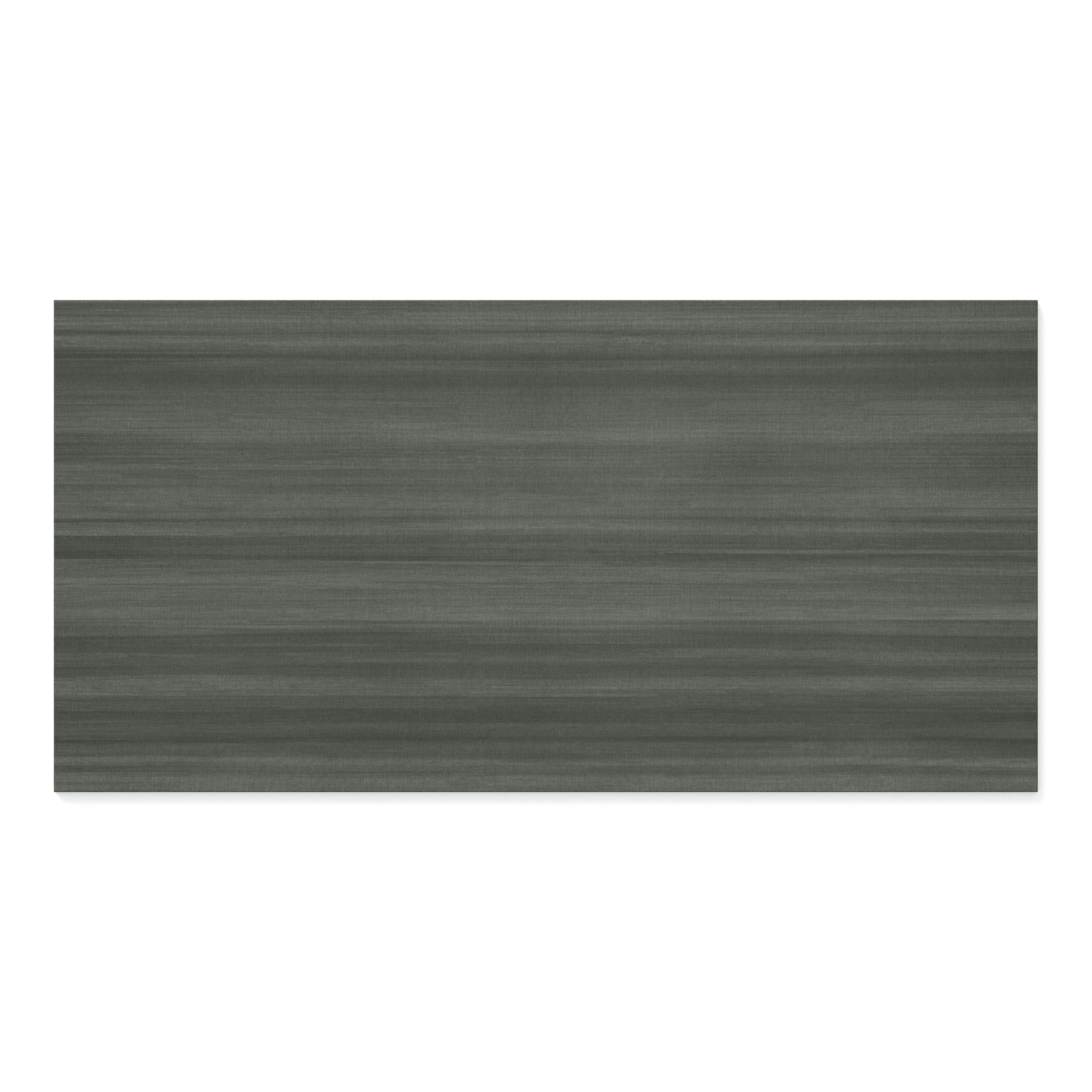 Riley 24x48 Matte Porcelain Tile in Linen Pattern Charcoal