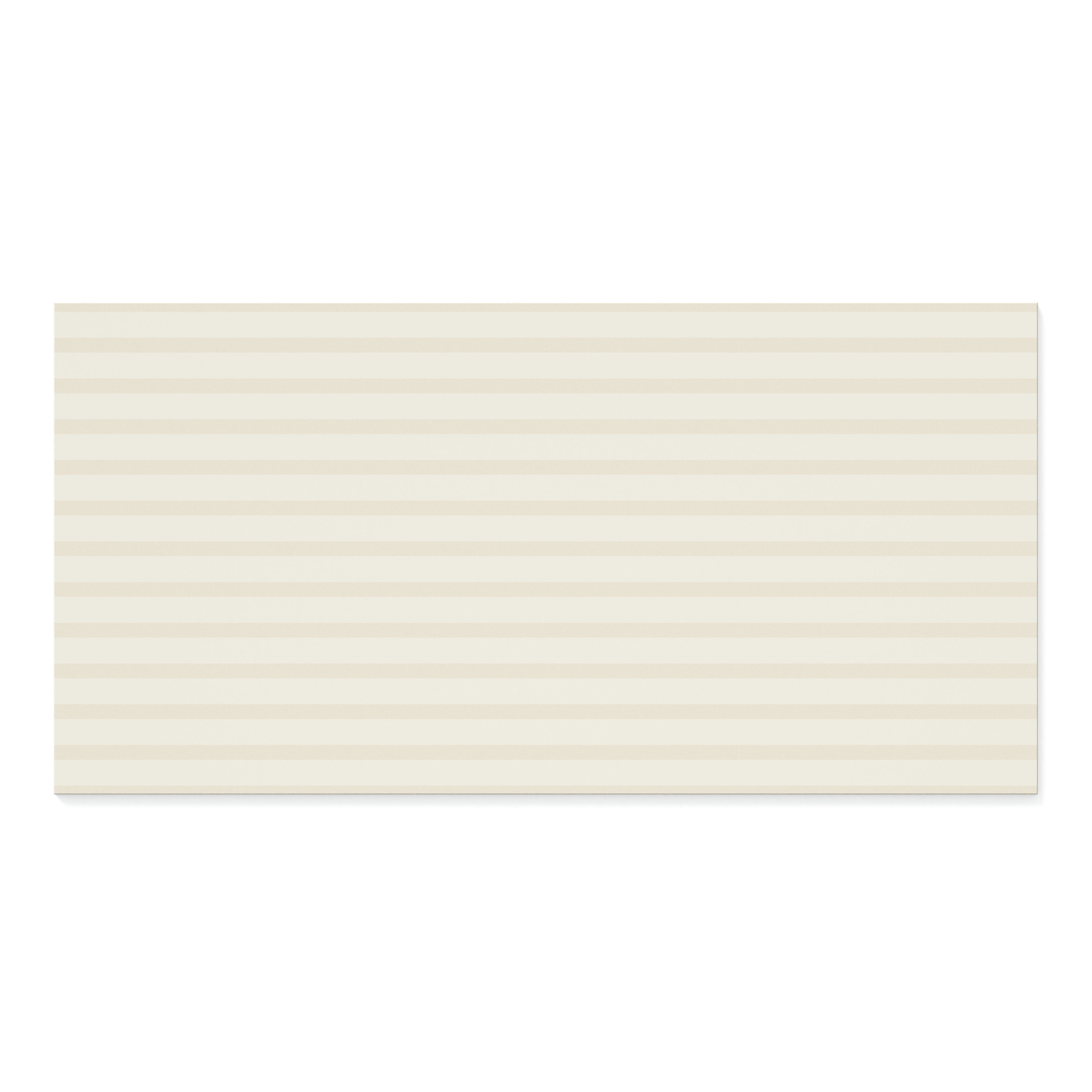 Riley 24x48 Matte Porcelain Tile in Striped Pattern Cream