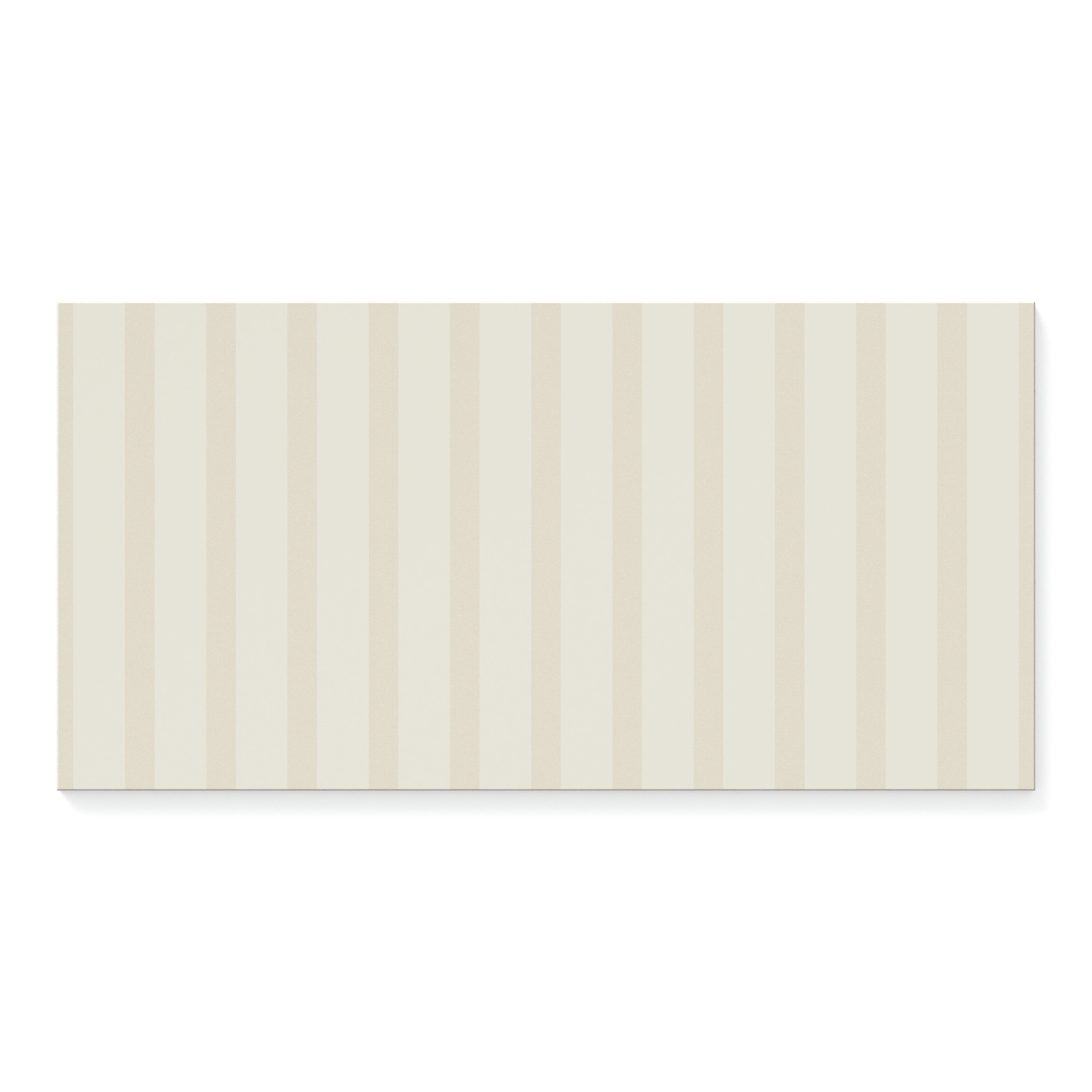 Riley 12x24 Matte Porcelain Tile in Striped Pattern Cream