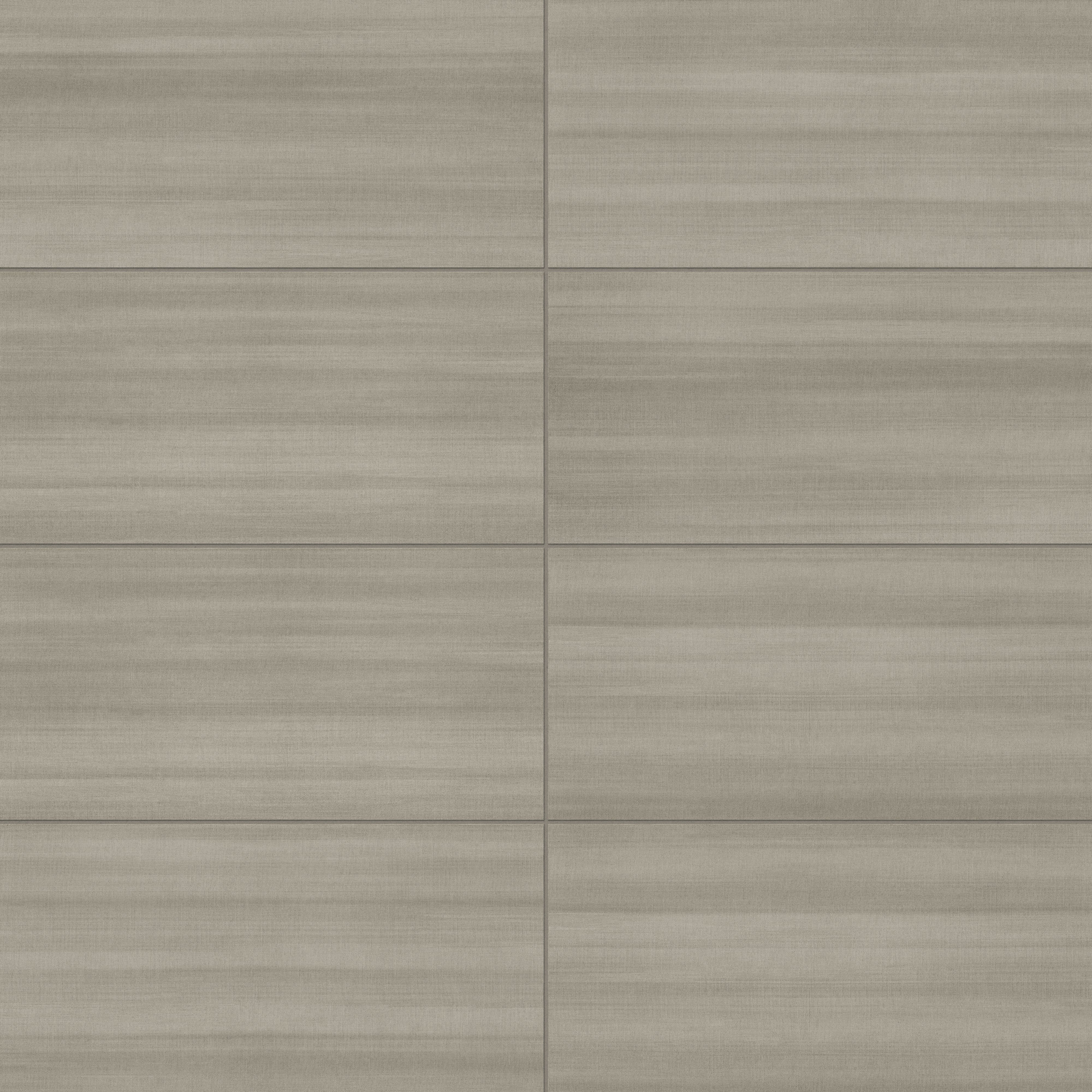 Elegant 12x24 brown tile with a linen-inspired texture and matte finish, perfect for creating a serene, modern aesthetic.