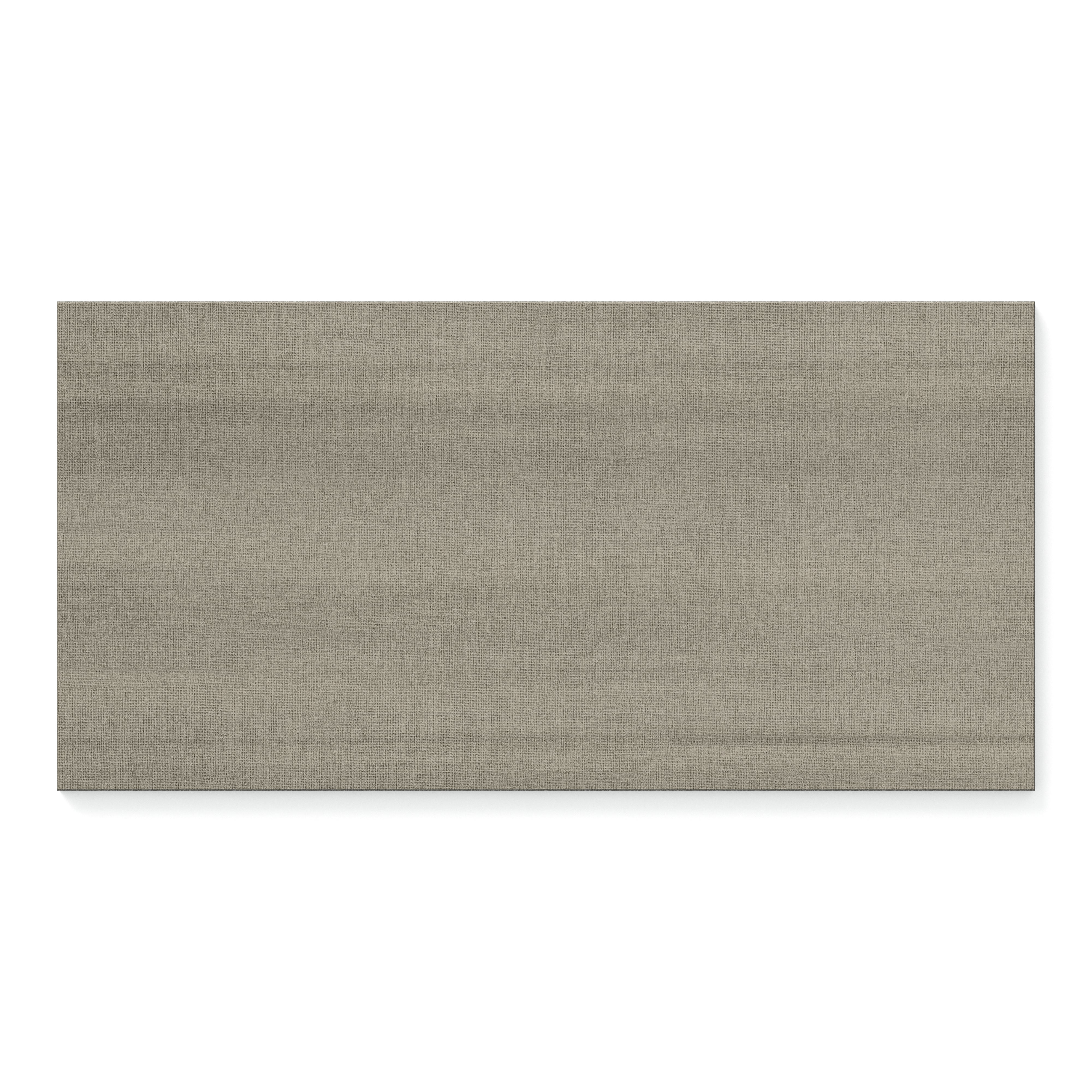Riley 12x24 Matte Porcelain Tile in Linen Pattern Ash