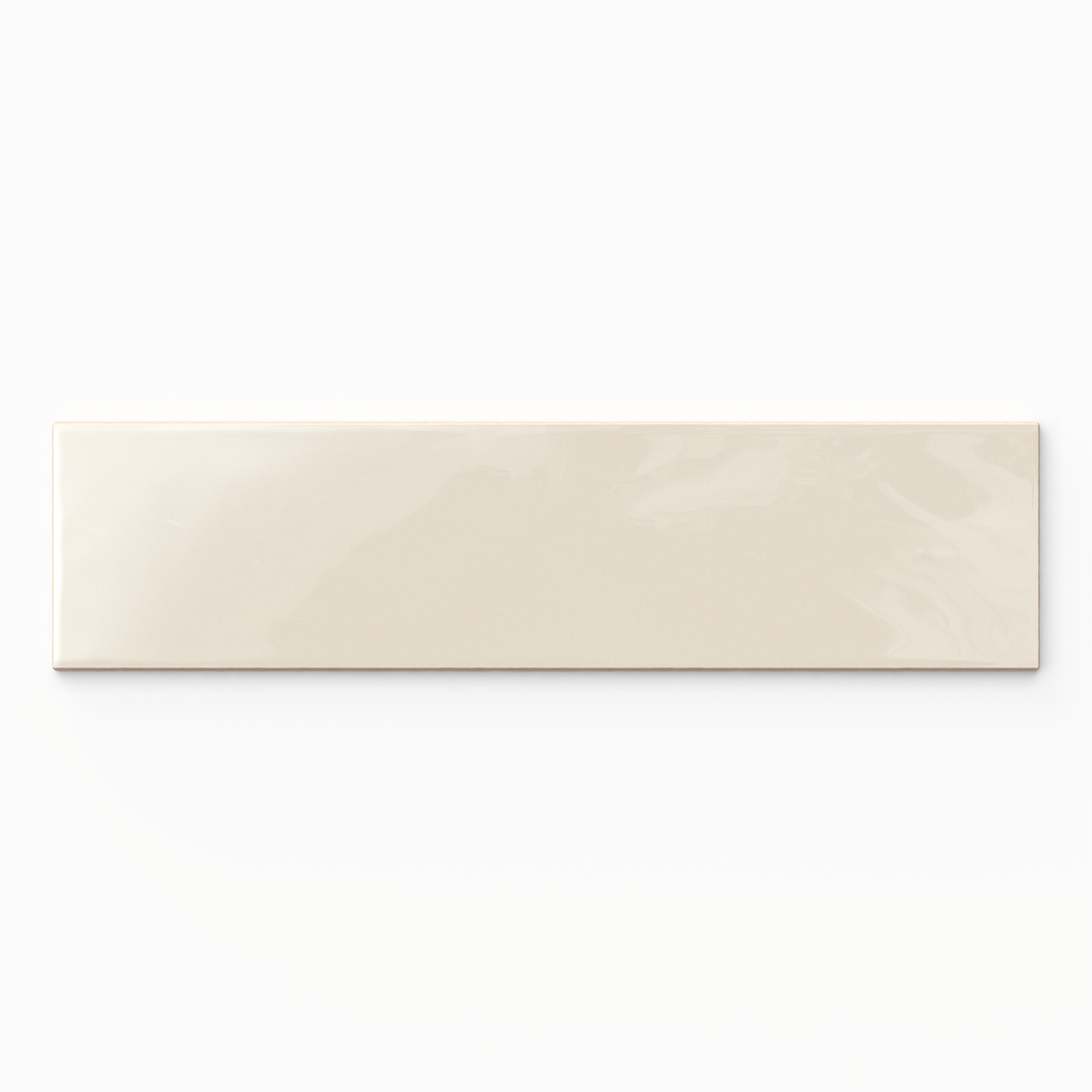 Teagan 3 x 6 Glossy in Cream Sample