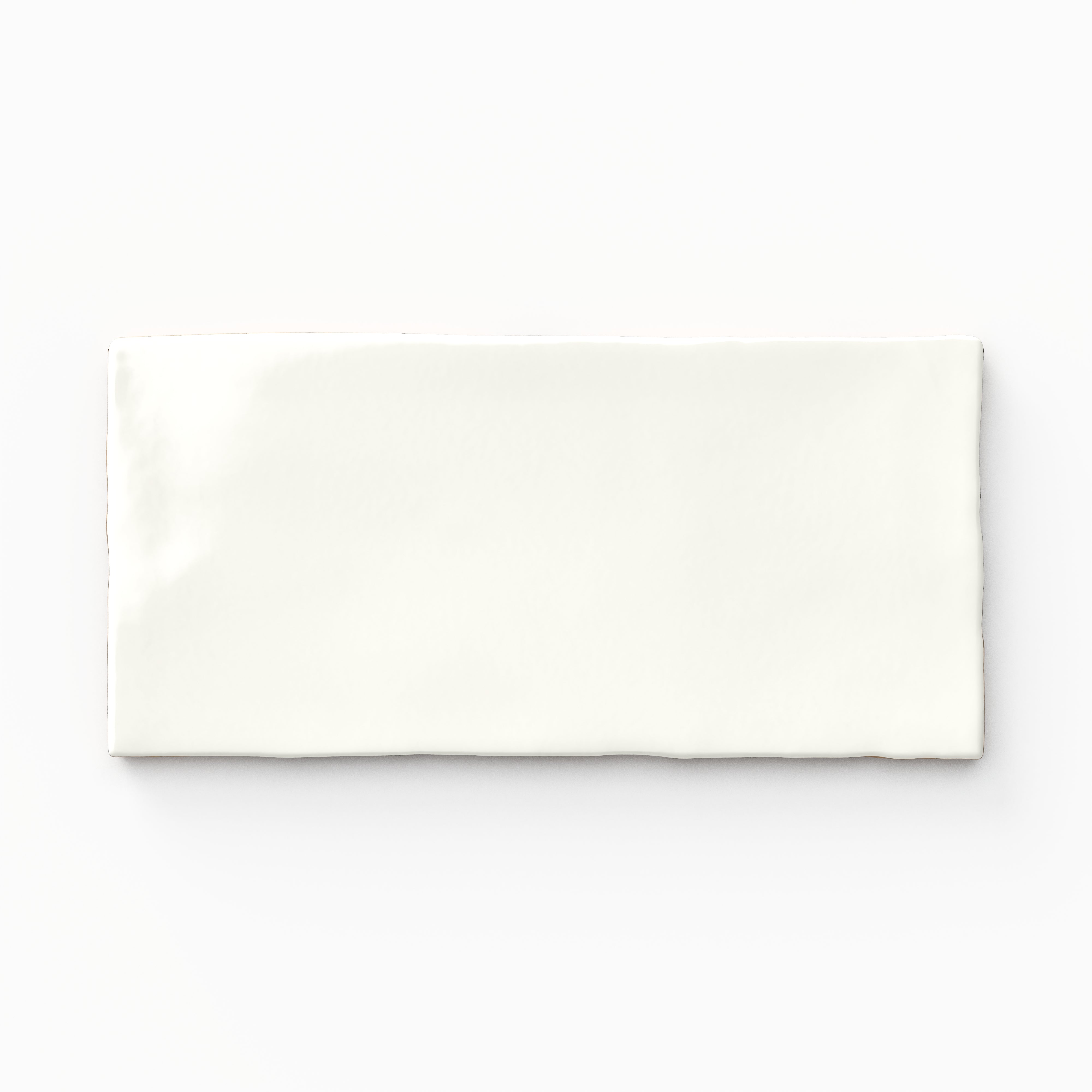 Mikayla 2.5 x 5 Glossy in Eggshell Sample