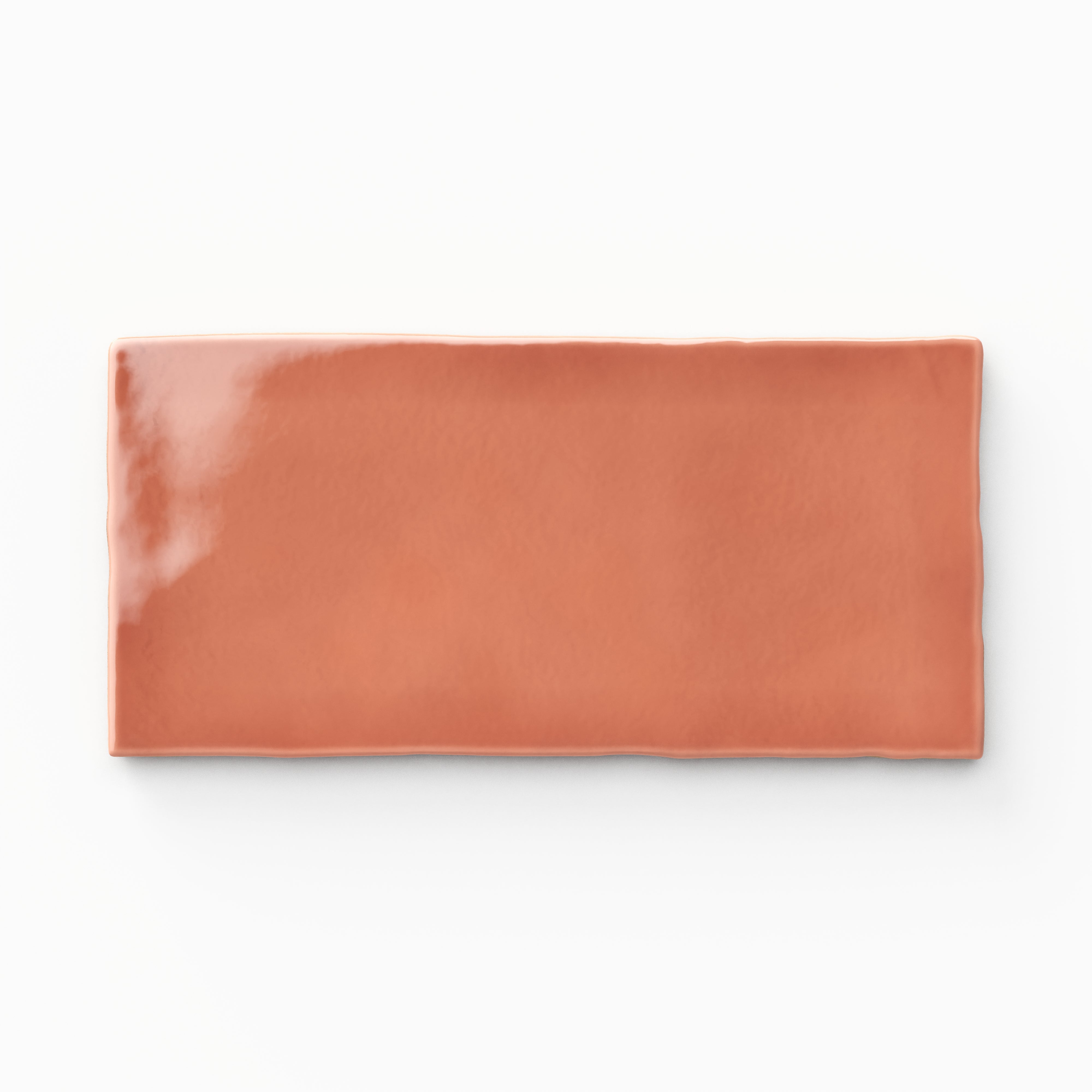 Mikayla 2.5 x 5 Glossy in Coral Sample