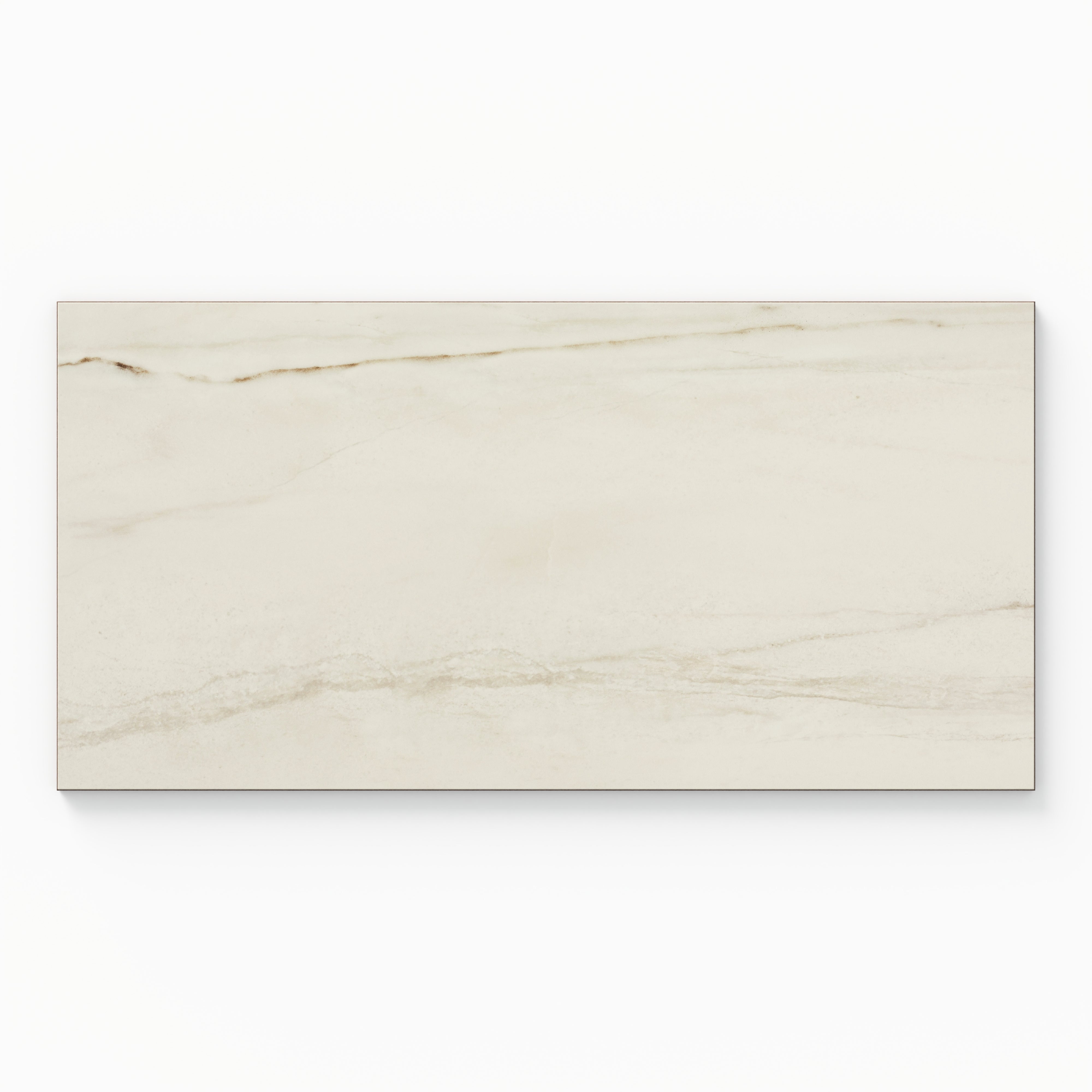 Kendrick 12x24 Polished Porcelain Tile in Sand