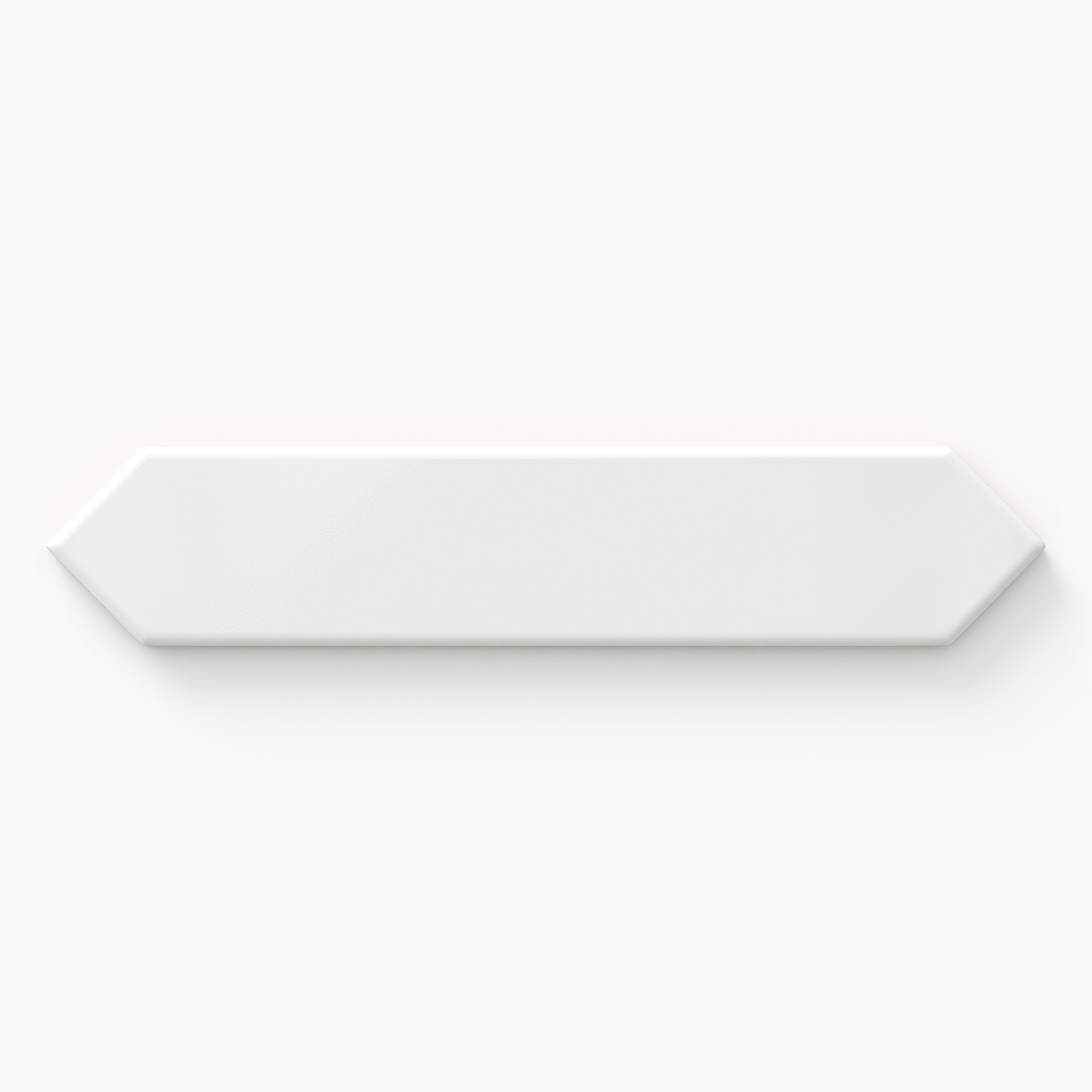Reagan 2 x 10 Glossy Picket in Blanco Sample