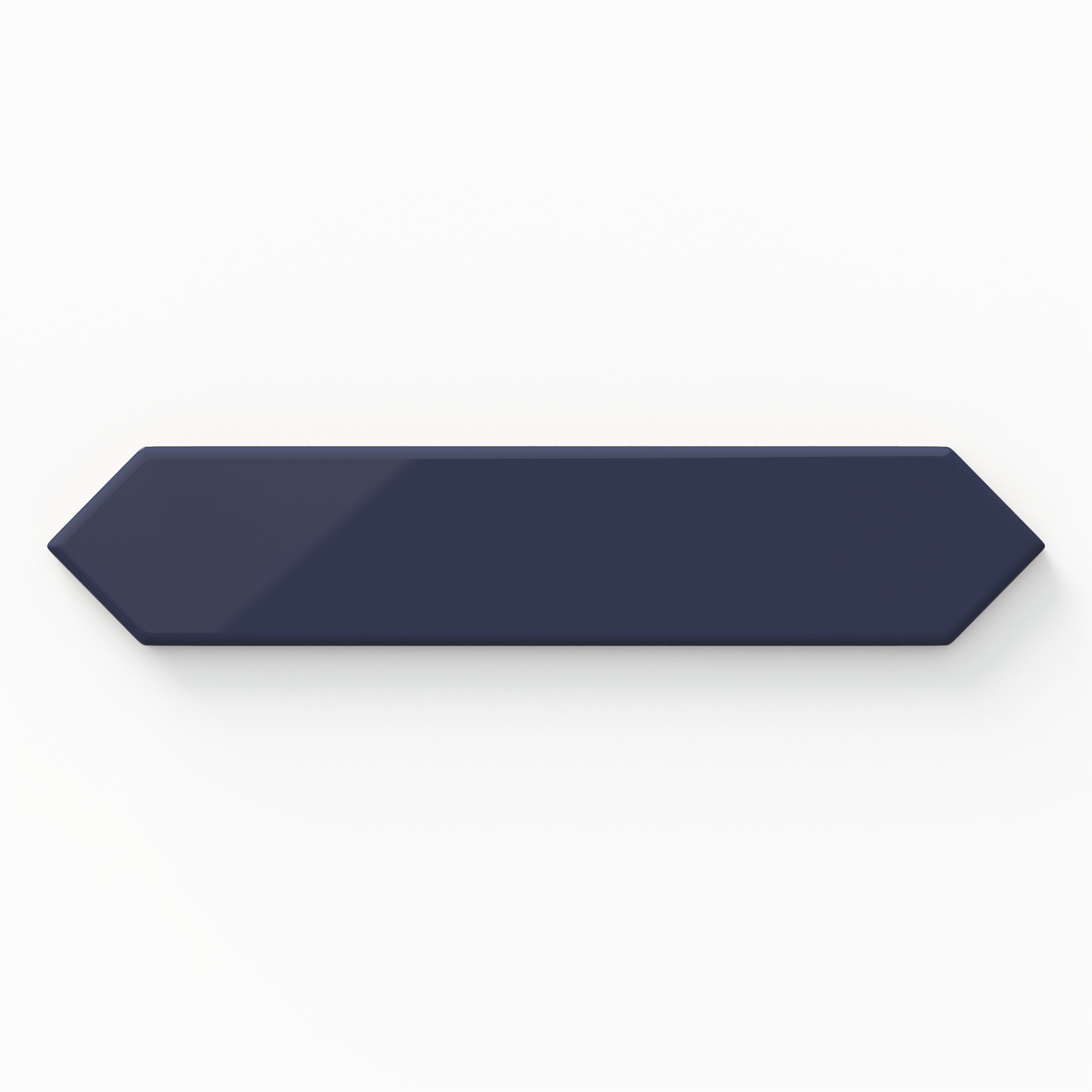 Reagan 2 x 10 Glossy Picket in Navy Sample