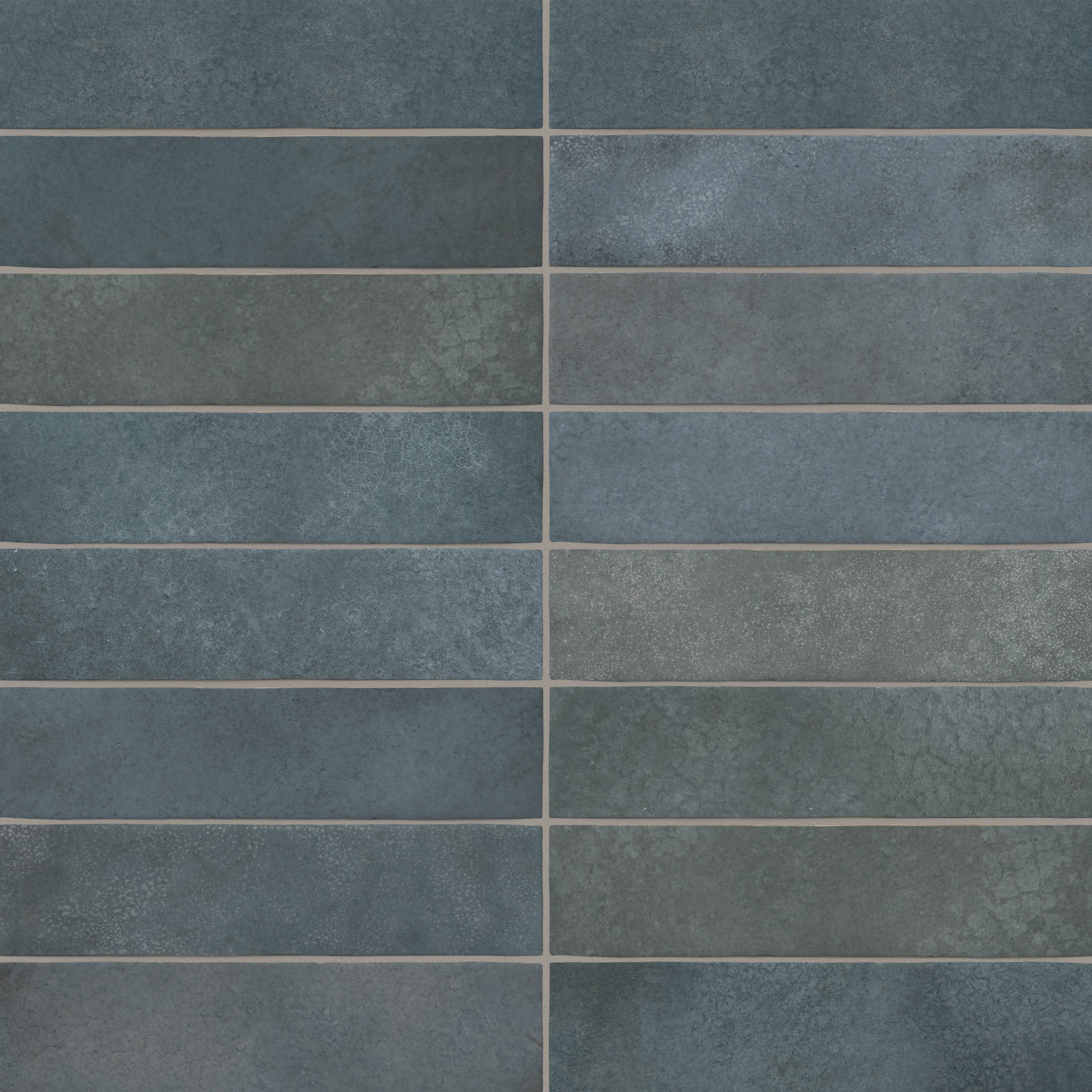 Juliet 2.5x10 Matte Porcelain Tile in Denim