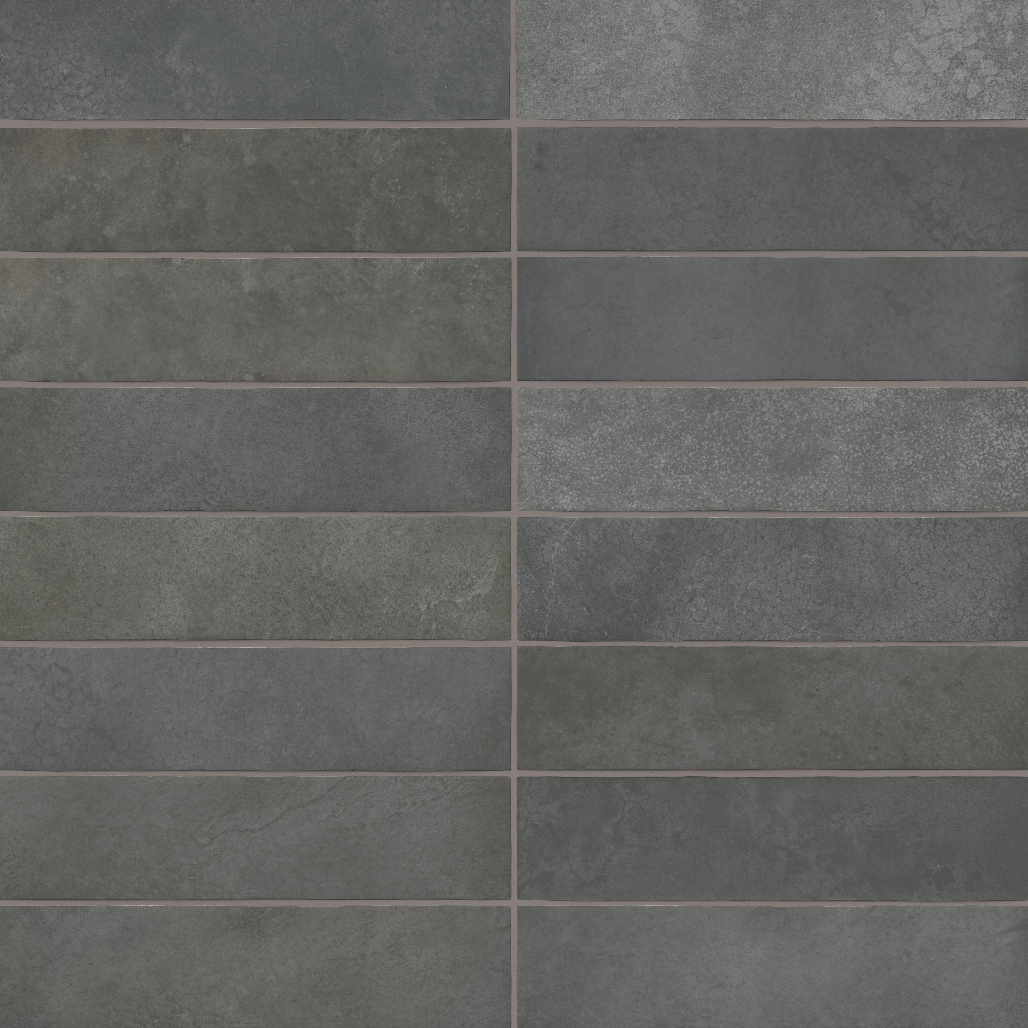 Juliet 2.5x10 Matte Porcelain Tile in Iron