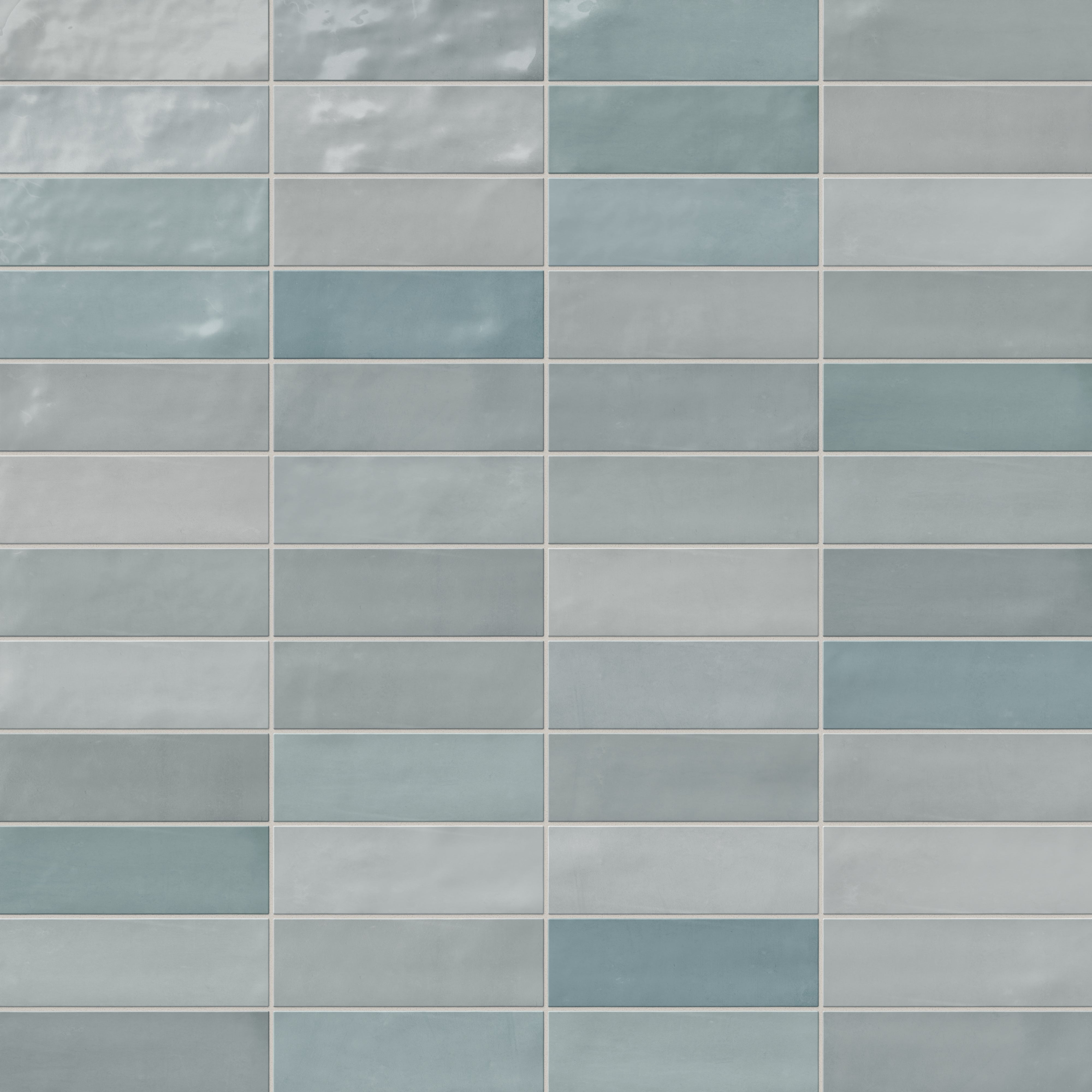 Jojo 2x6 Glossy Ceramic Tile in Ice