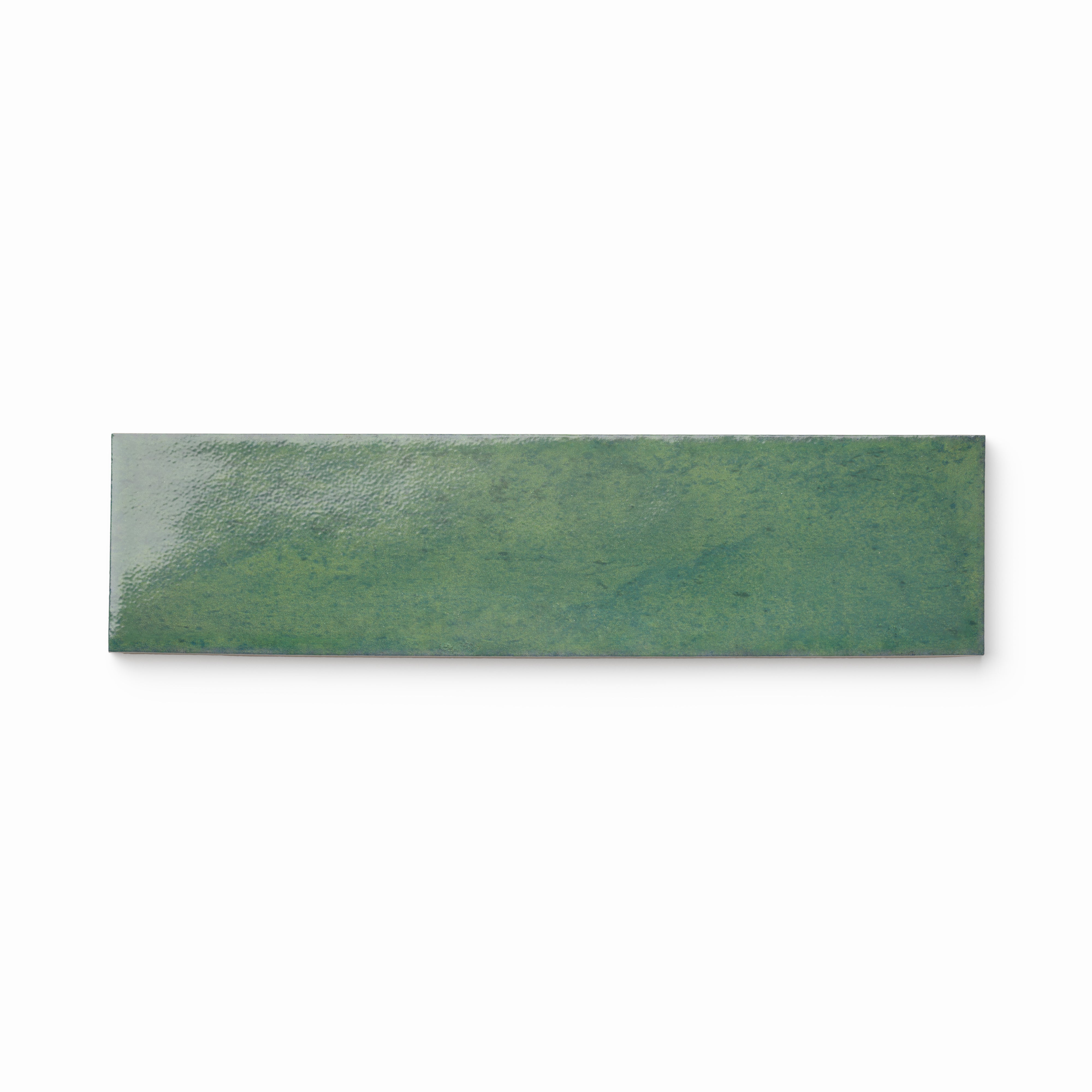 Colby 2x10 Glossy Porcelain Subway Tile in Forest
