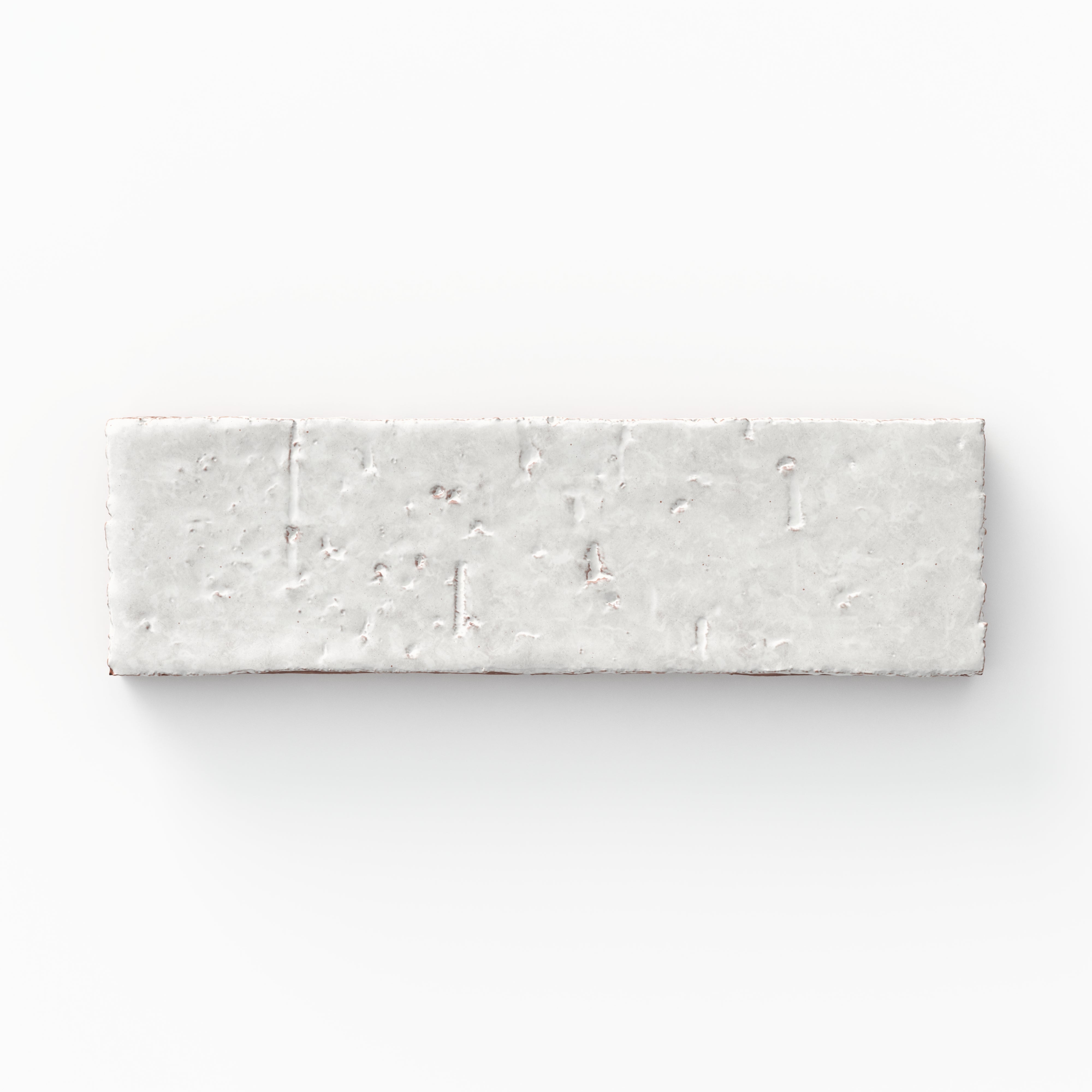 Elias 2x8 Glossy Brick Tile in Dove