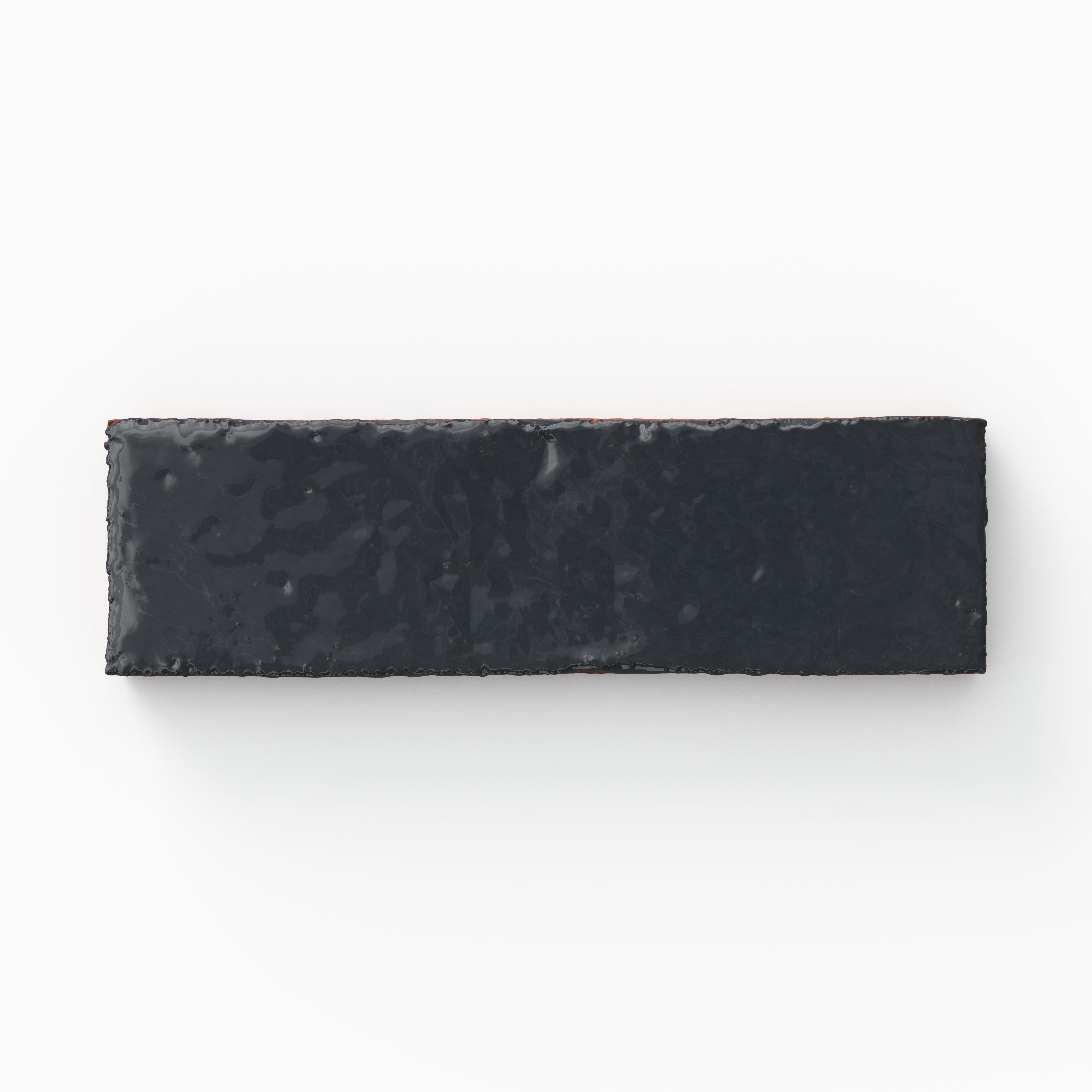 Elias 2x8 Glossy Brick Tile in Navy