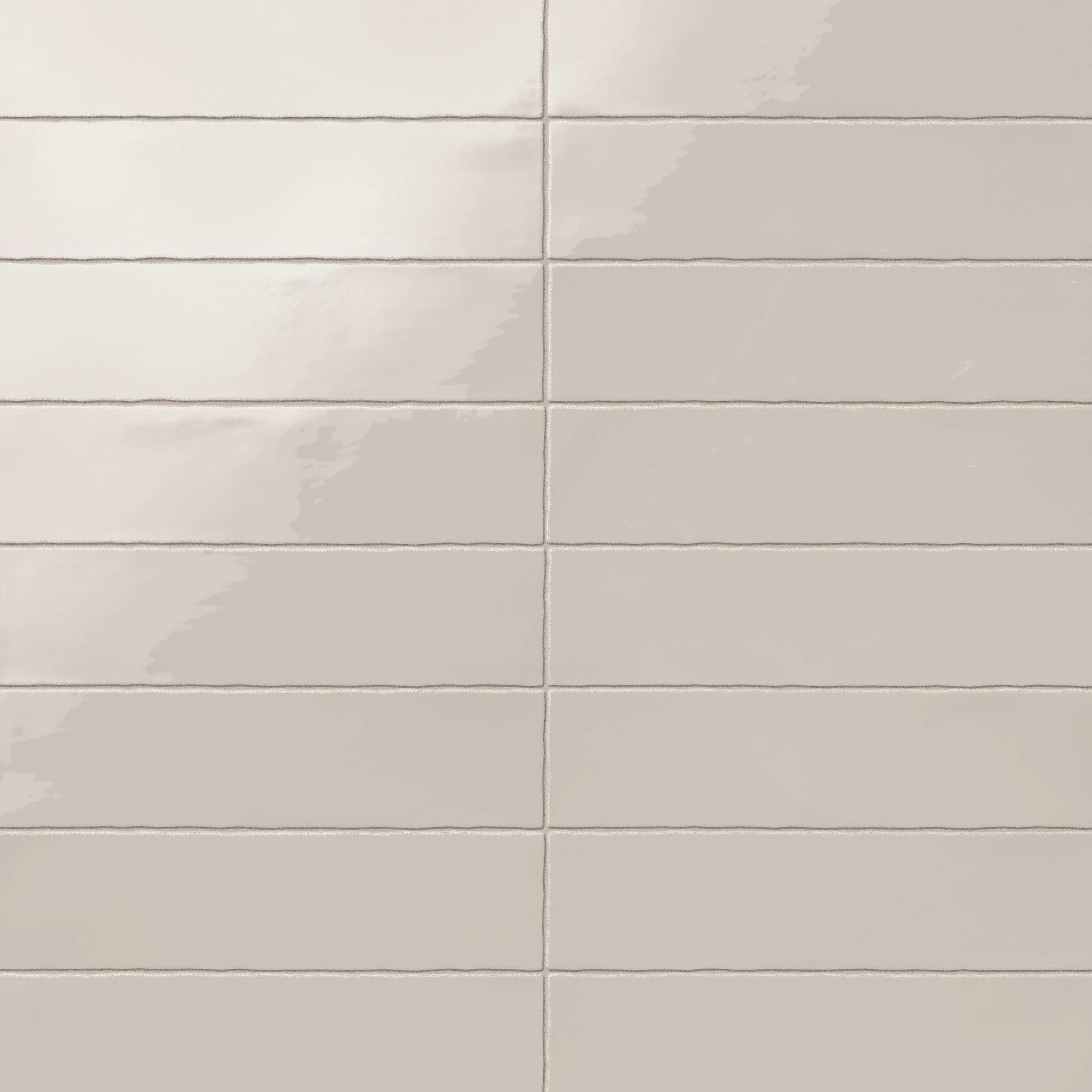 Harper 3x12 Glossy Ceramic Tile in Eggshell