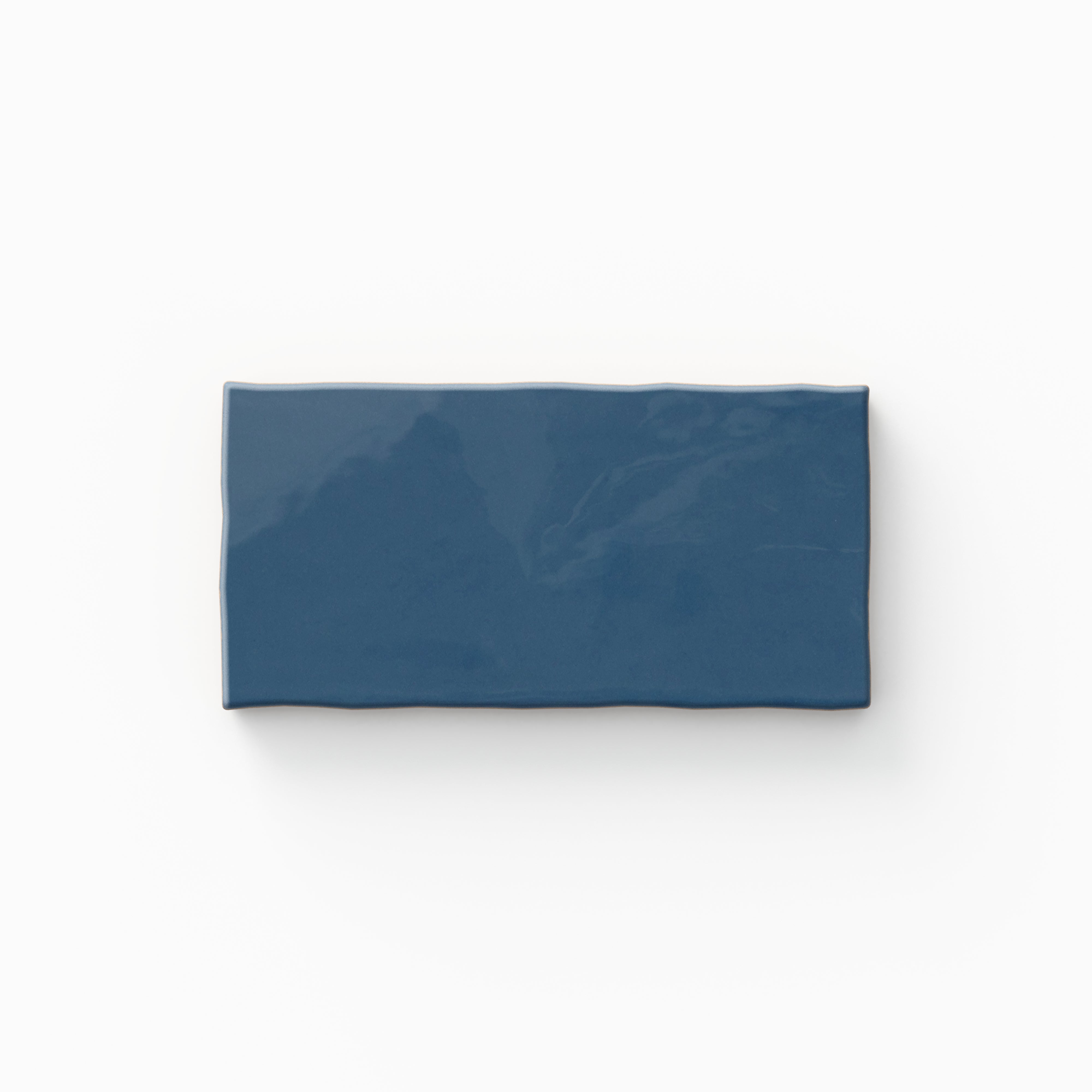 Harper 3 x 6 Glossy in Cerulean Sample