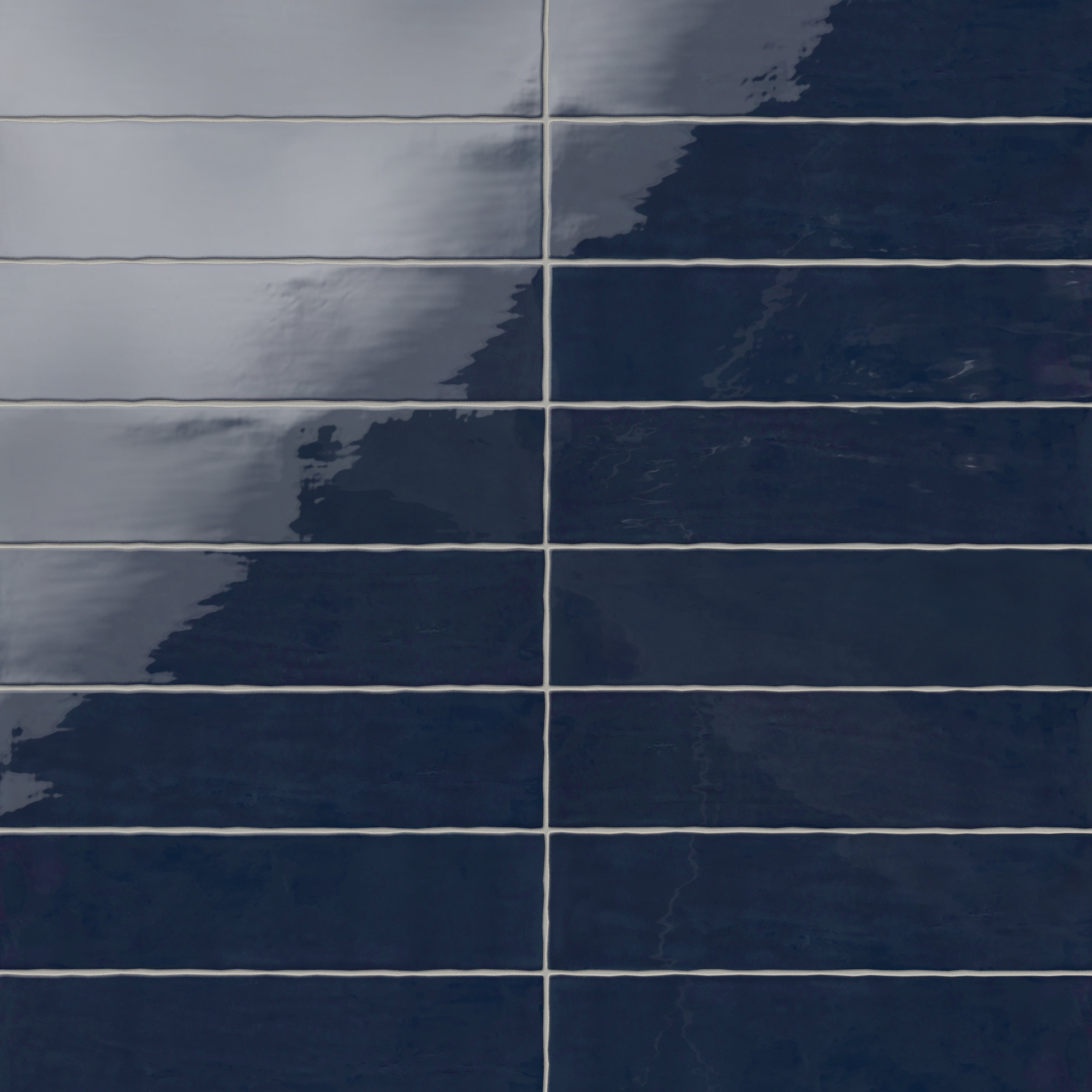 Harper 3x12 Glossy Ceramic Tile in Denim